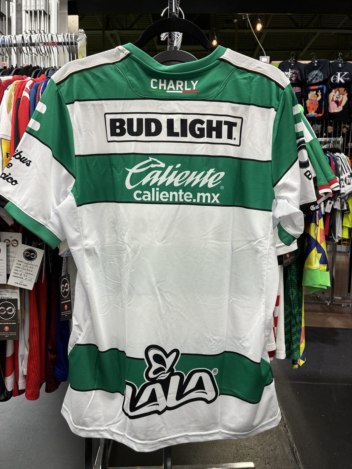 Santos Laguna 2019-20 Home Jersey back
