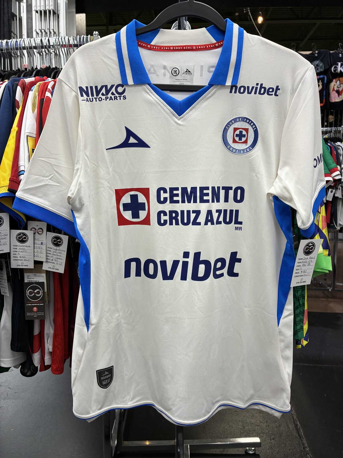 Cruz Azul 2026-27 Away Jersey front