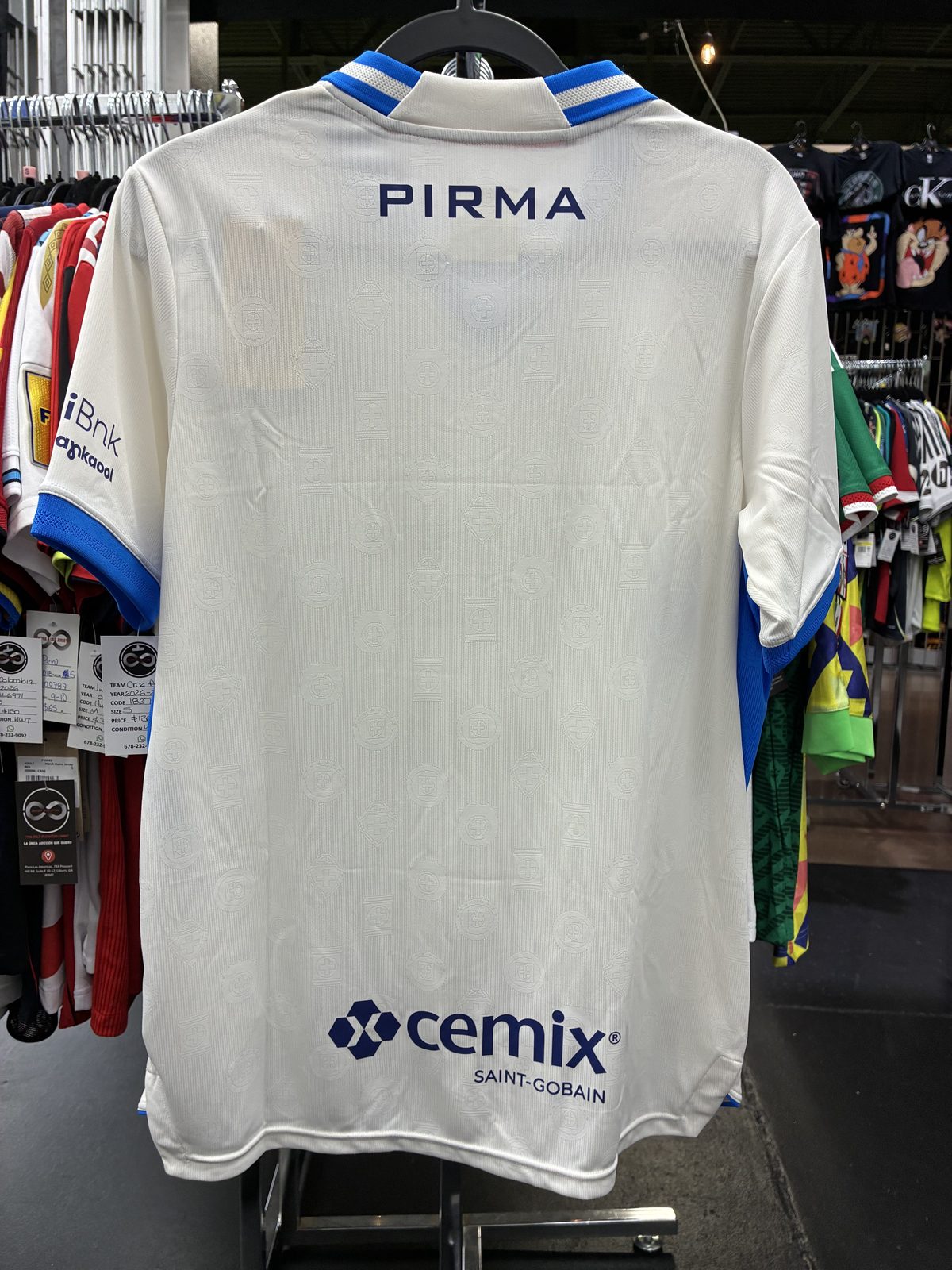 Cruz Azul 2026-27 Away Jersey back
