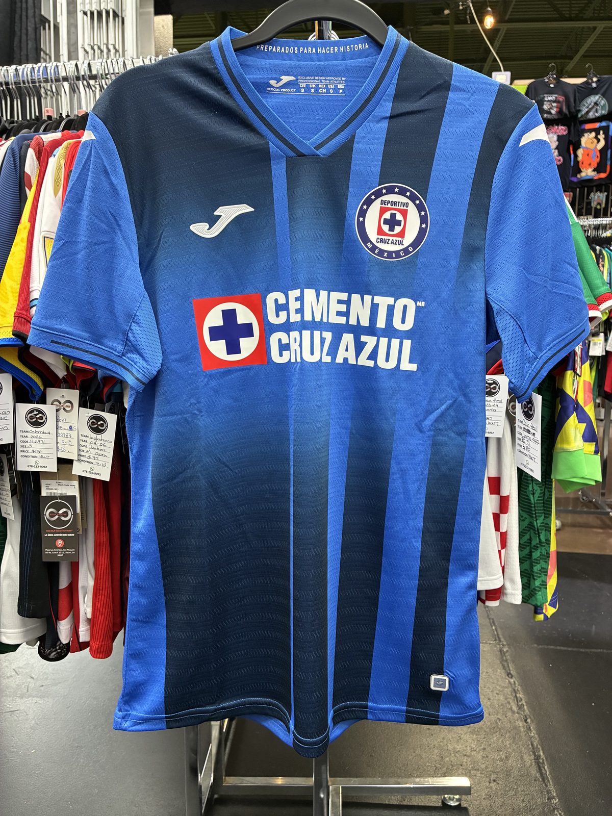 Cruz Azul Away Jersey front