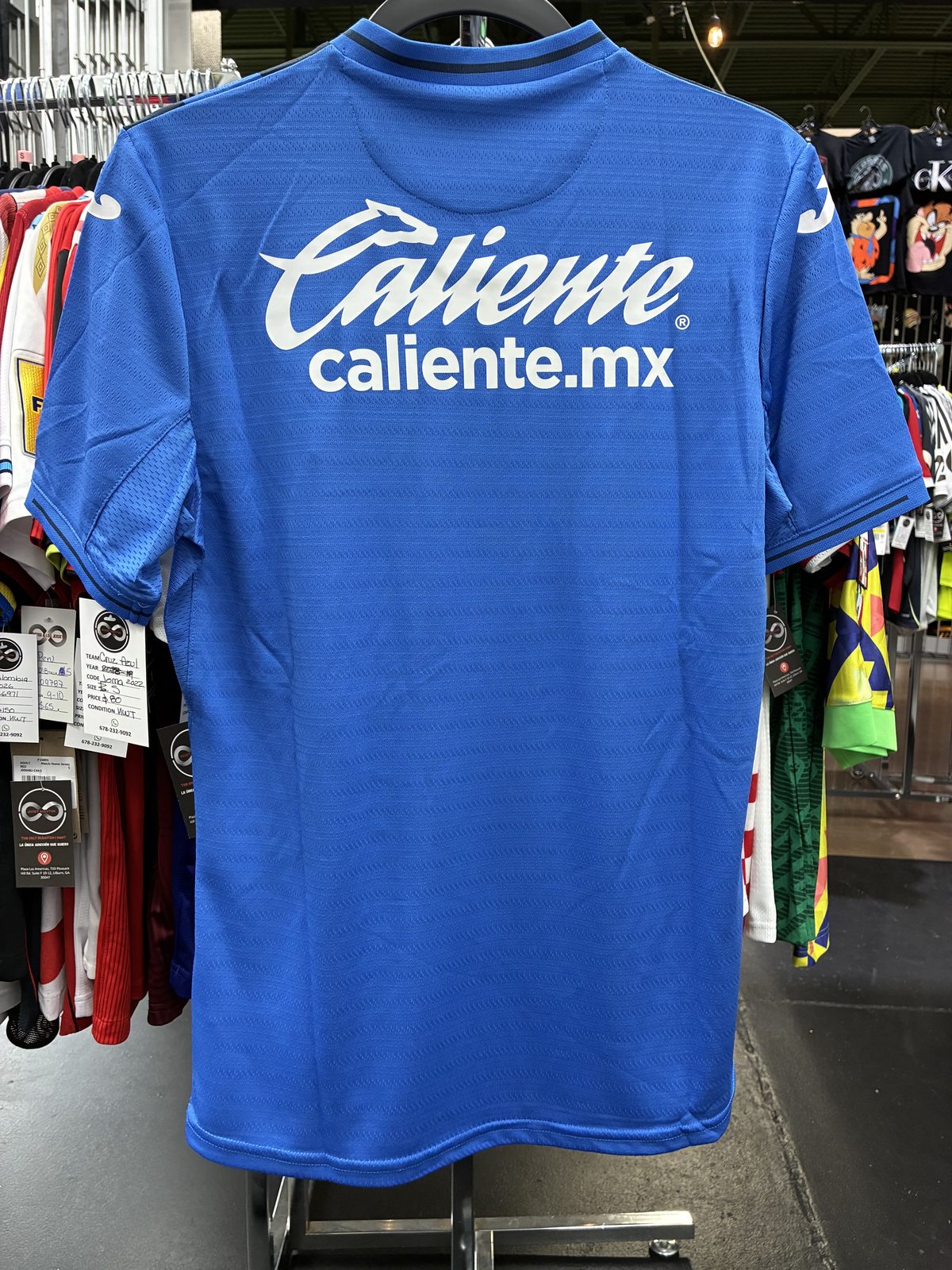 Cruz Azul Away Jersey back