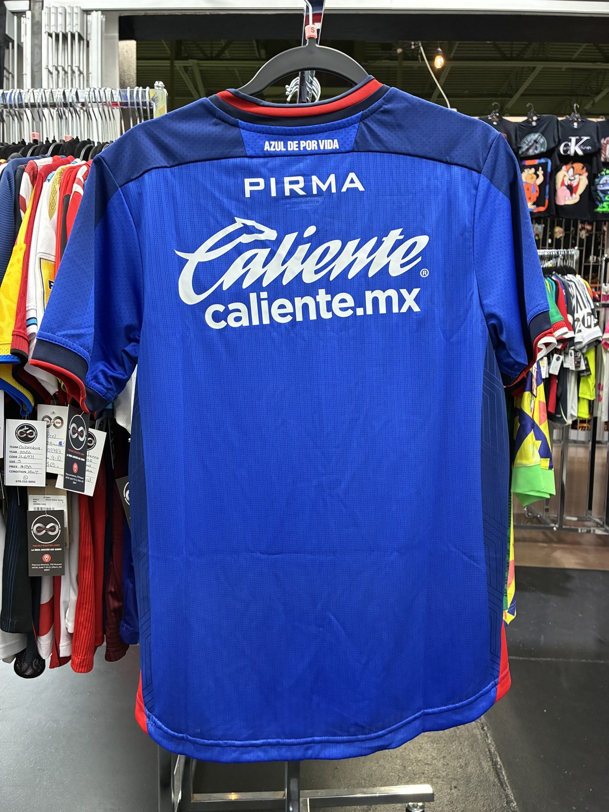 Cruz Azul 2023-24 Home Jersey back
