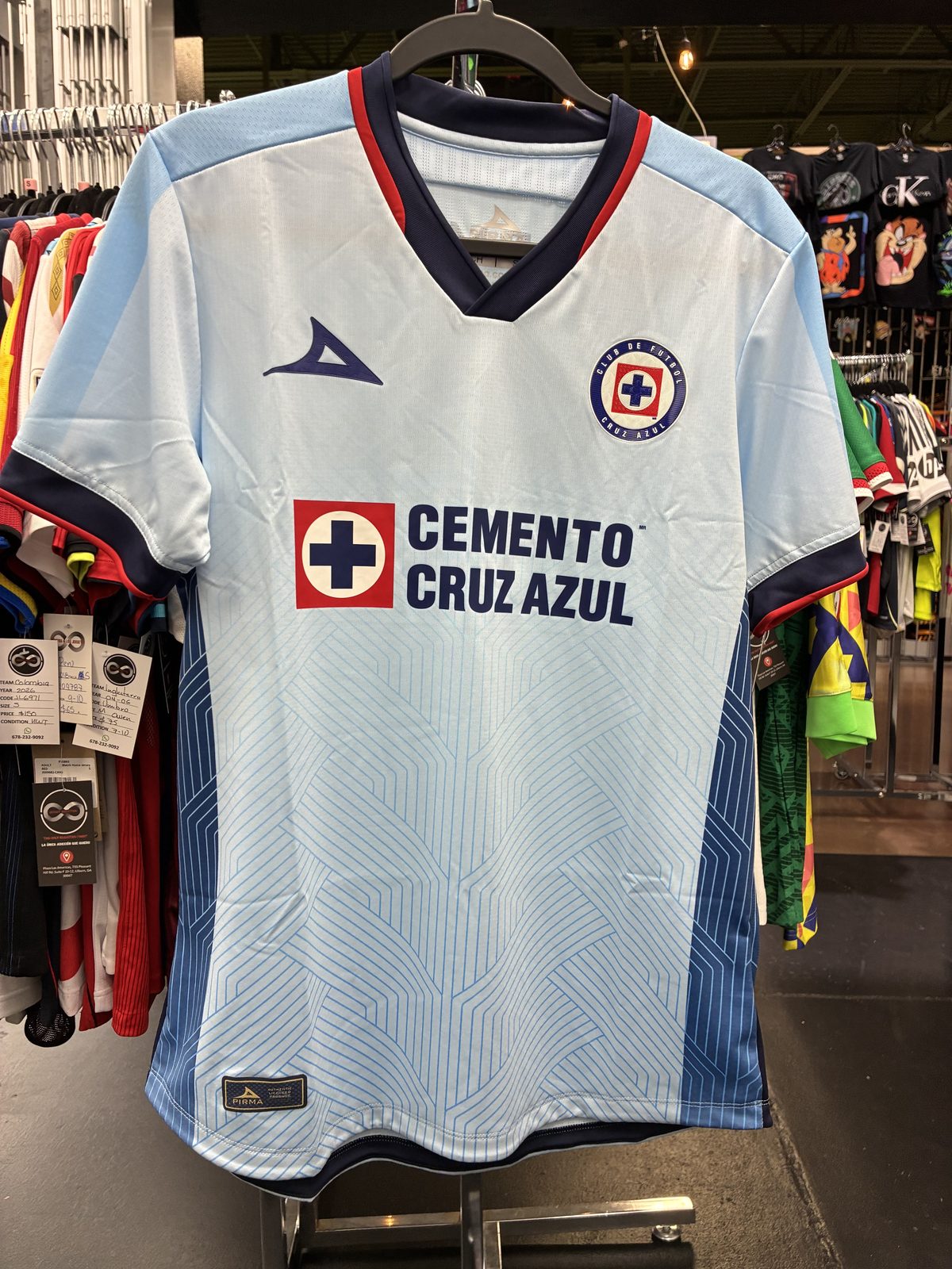 Cruz Azul 2023-24 Home Jersey front