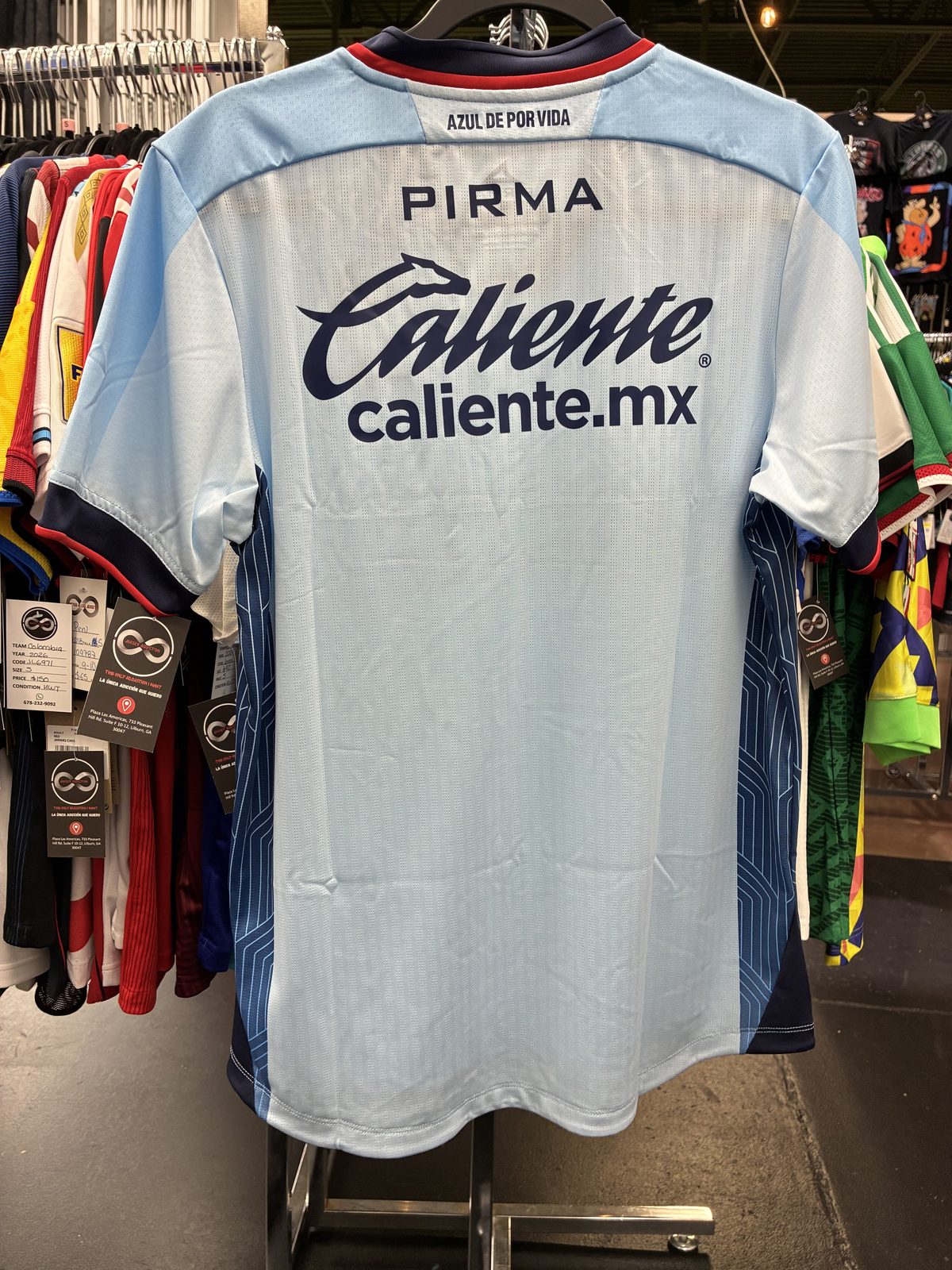 Cruz Azul 2023-24 Home Jersey back