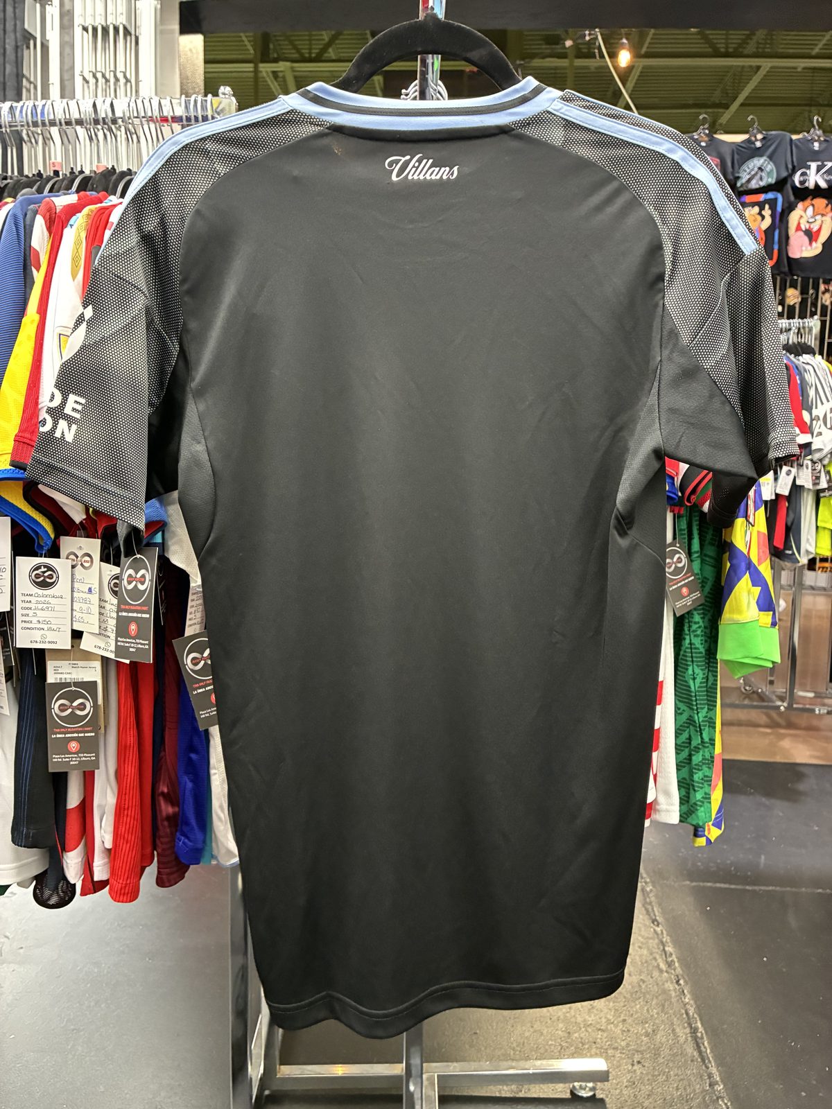 Aston Villa 2025-26 Jersey back