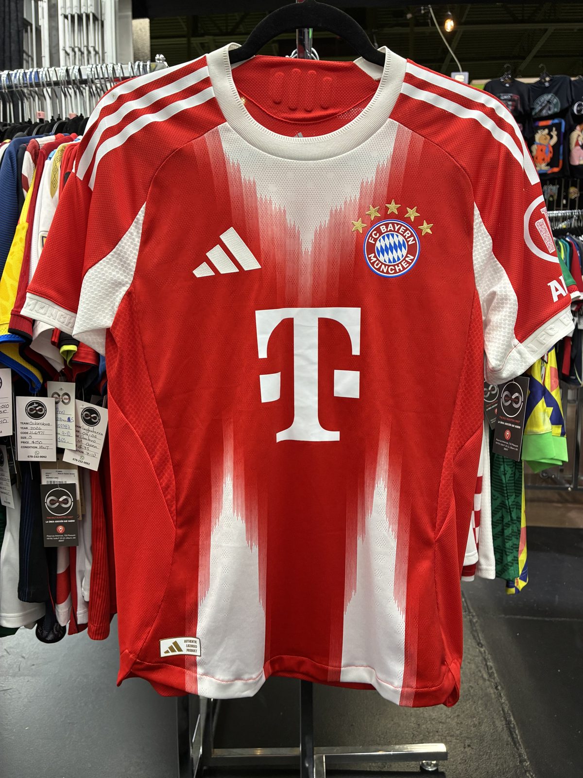 Bayern Munich 2025-26 Home Jersey front