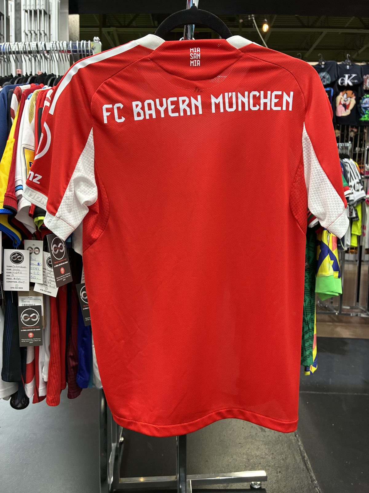 Bayern Munich 2025-26 Home Jersey back