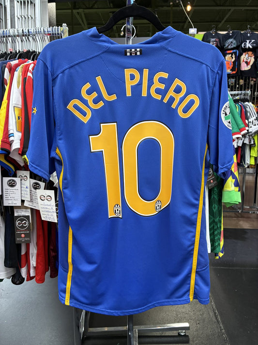 Juventus 2007-08 Away Jersey Del Piero back