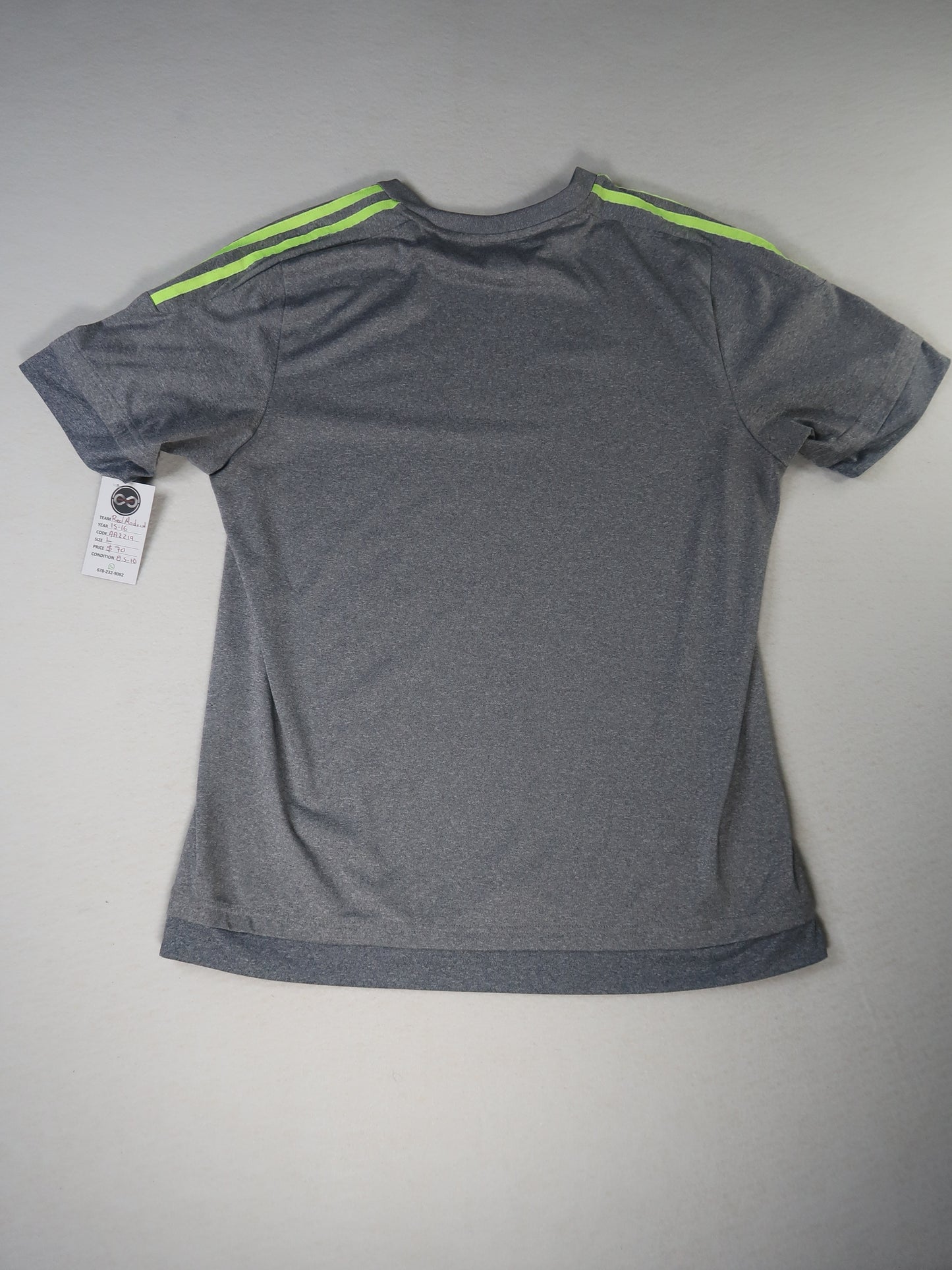 2015-16 Real Madrid away jersey back