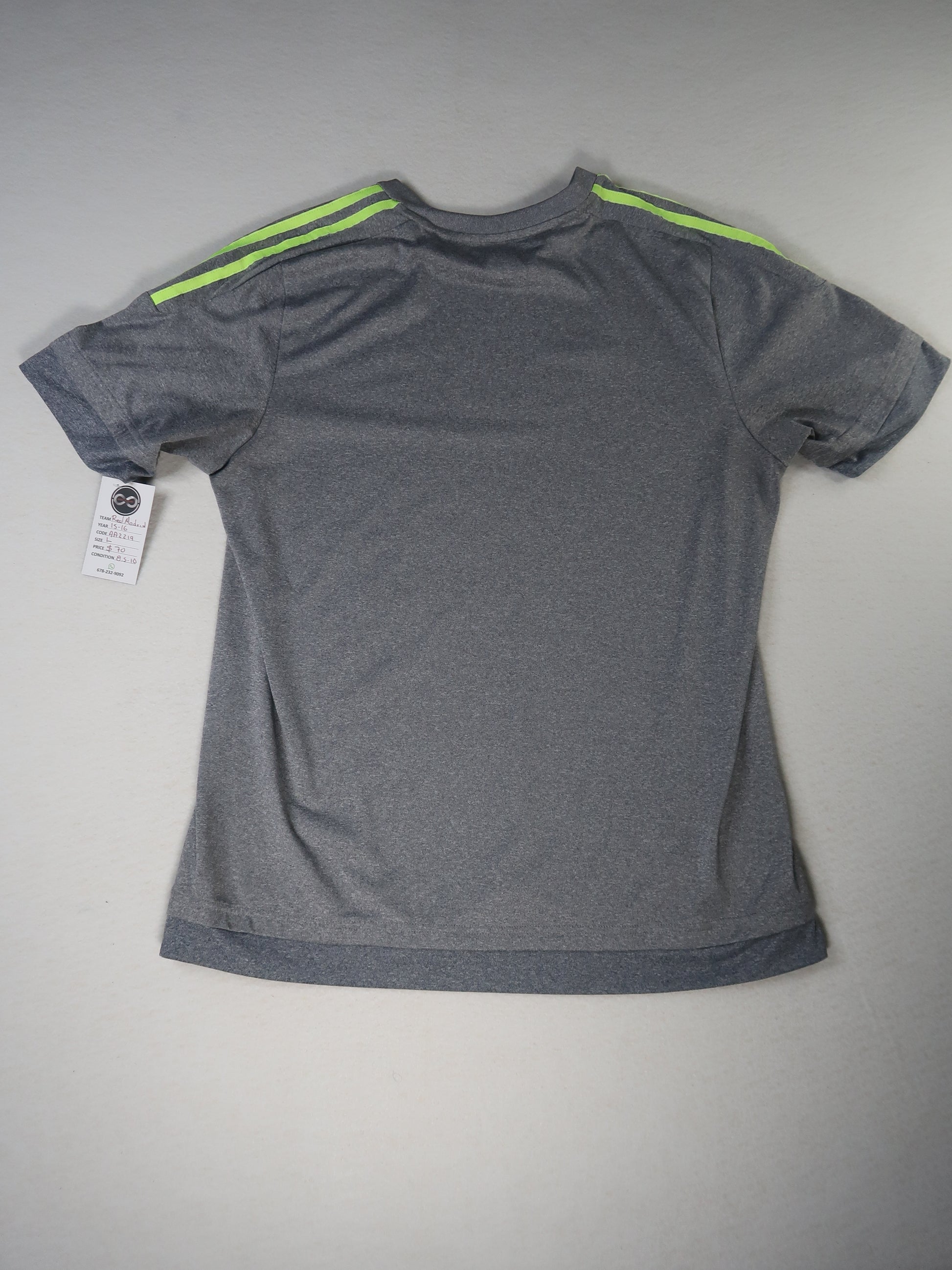2015-16 Real Madrid away jersey back