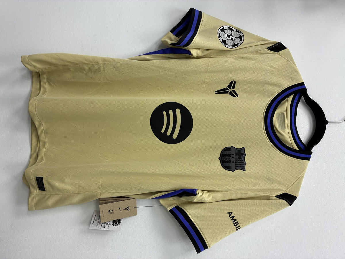 2025-26 Barcelona Away Special Edition (Mamba) Jersey Large