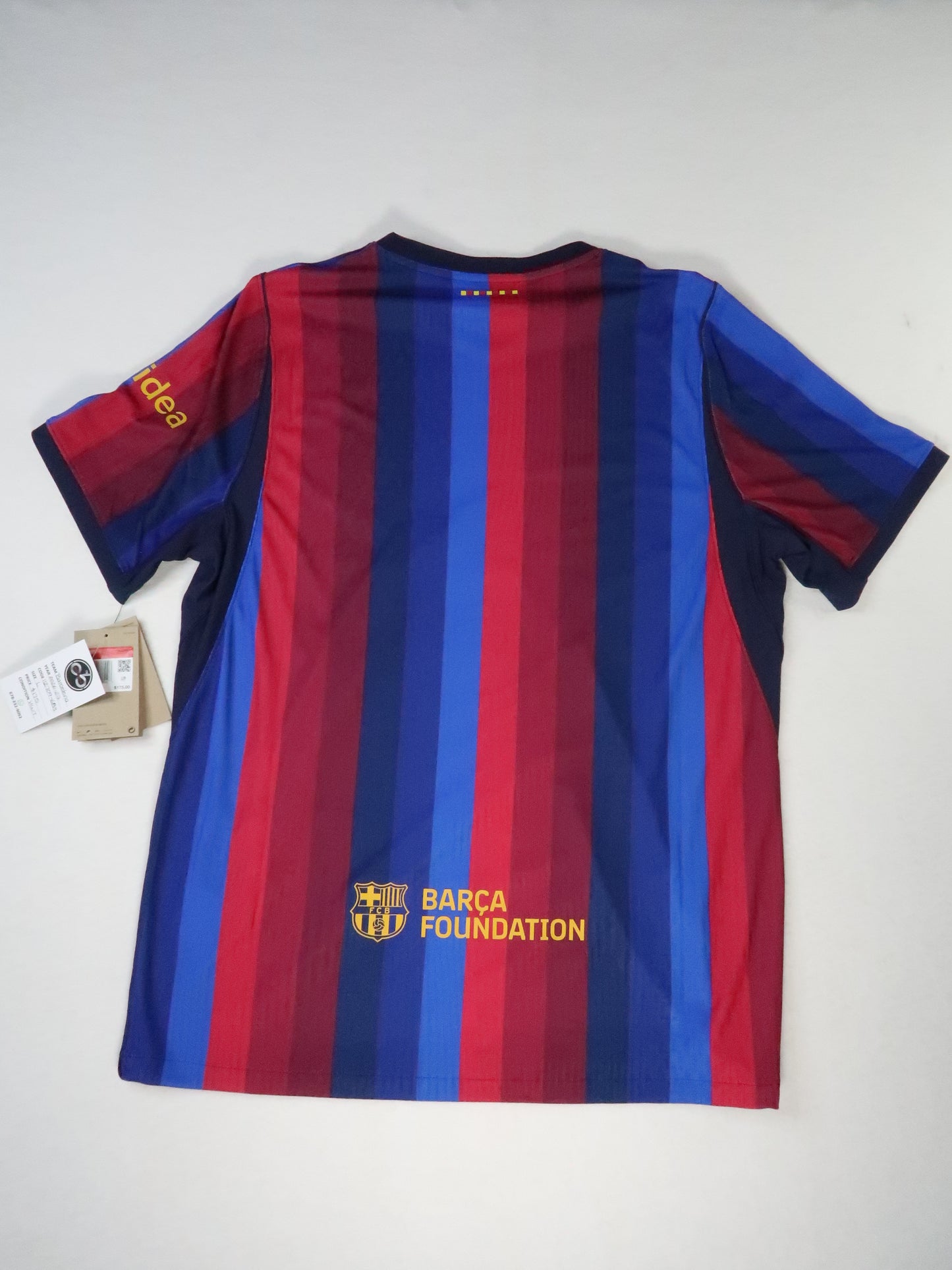 2026-27 FC Barcelona home jersey back, Barca Foundation branding