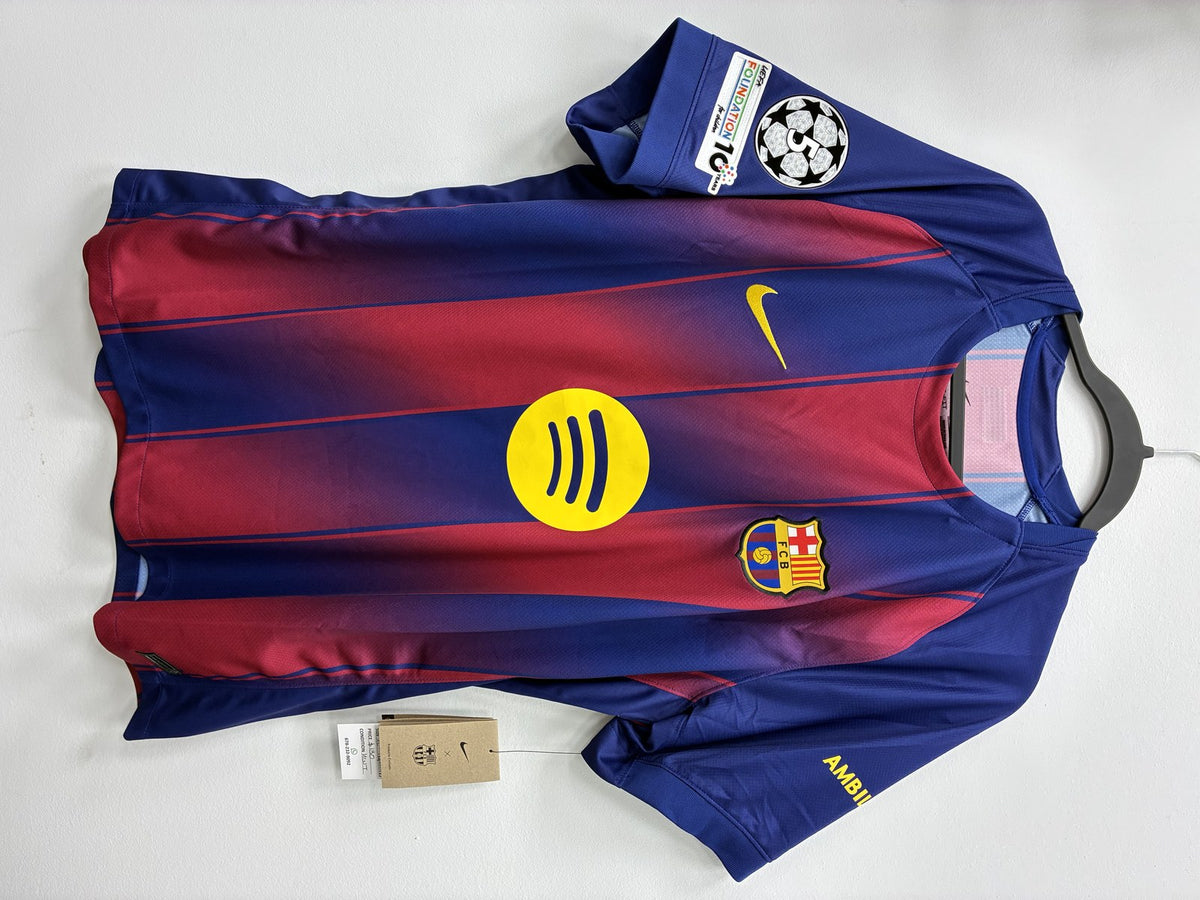 2025-26 Barcelona Home Jersey X-Large