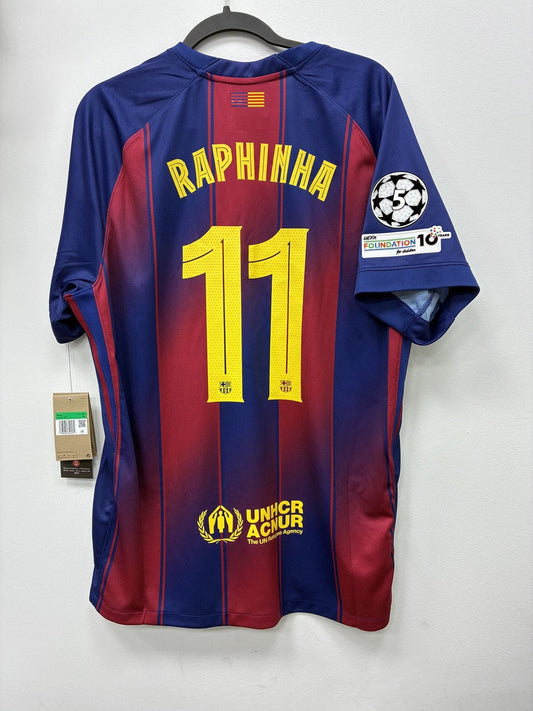 2025-26 Barcelona Home Jersey X-Large