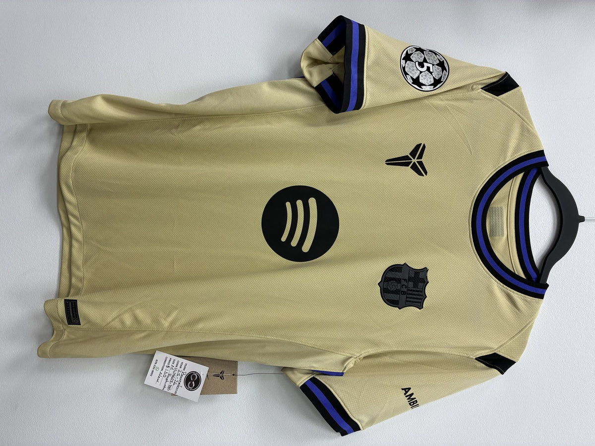 2025-26 Barcelona Away Special Edition (Mamba) Jersey Medium