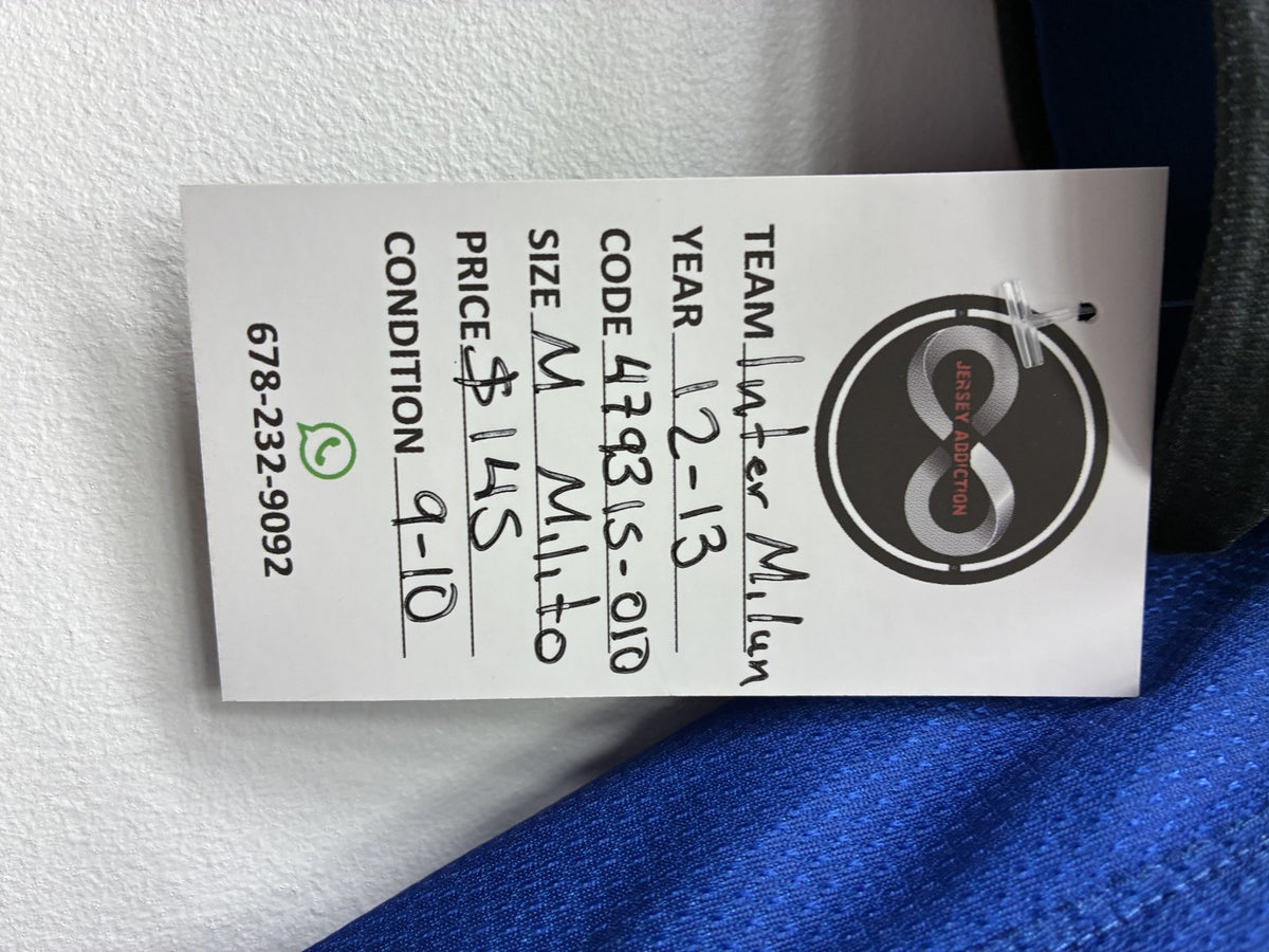 2012-13 Inter Milan Home Jersey Medium