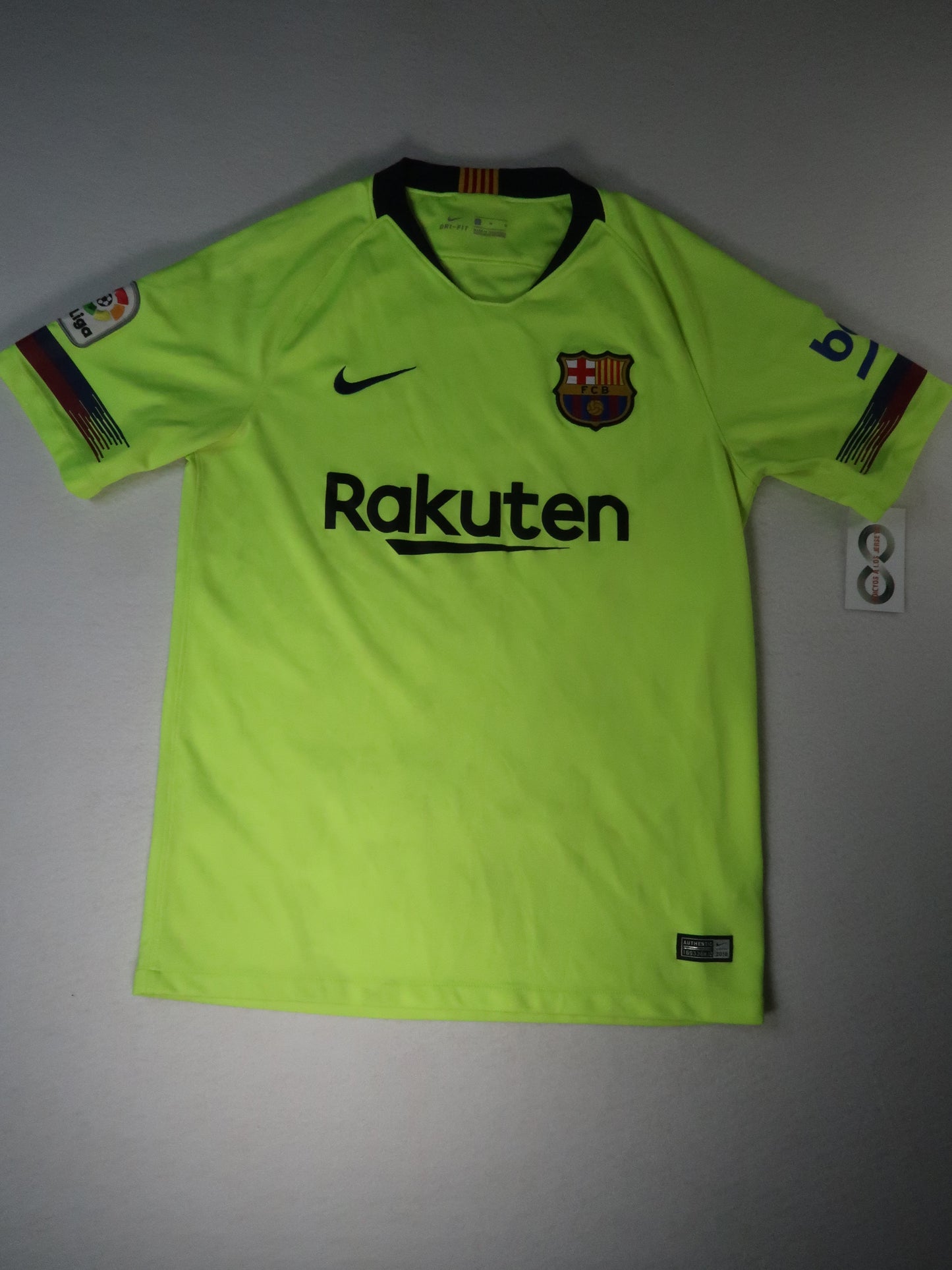 2018-19 Barcelona Away Jersey front