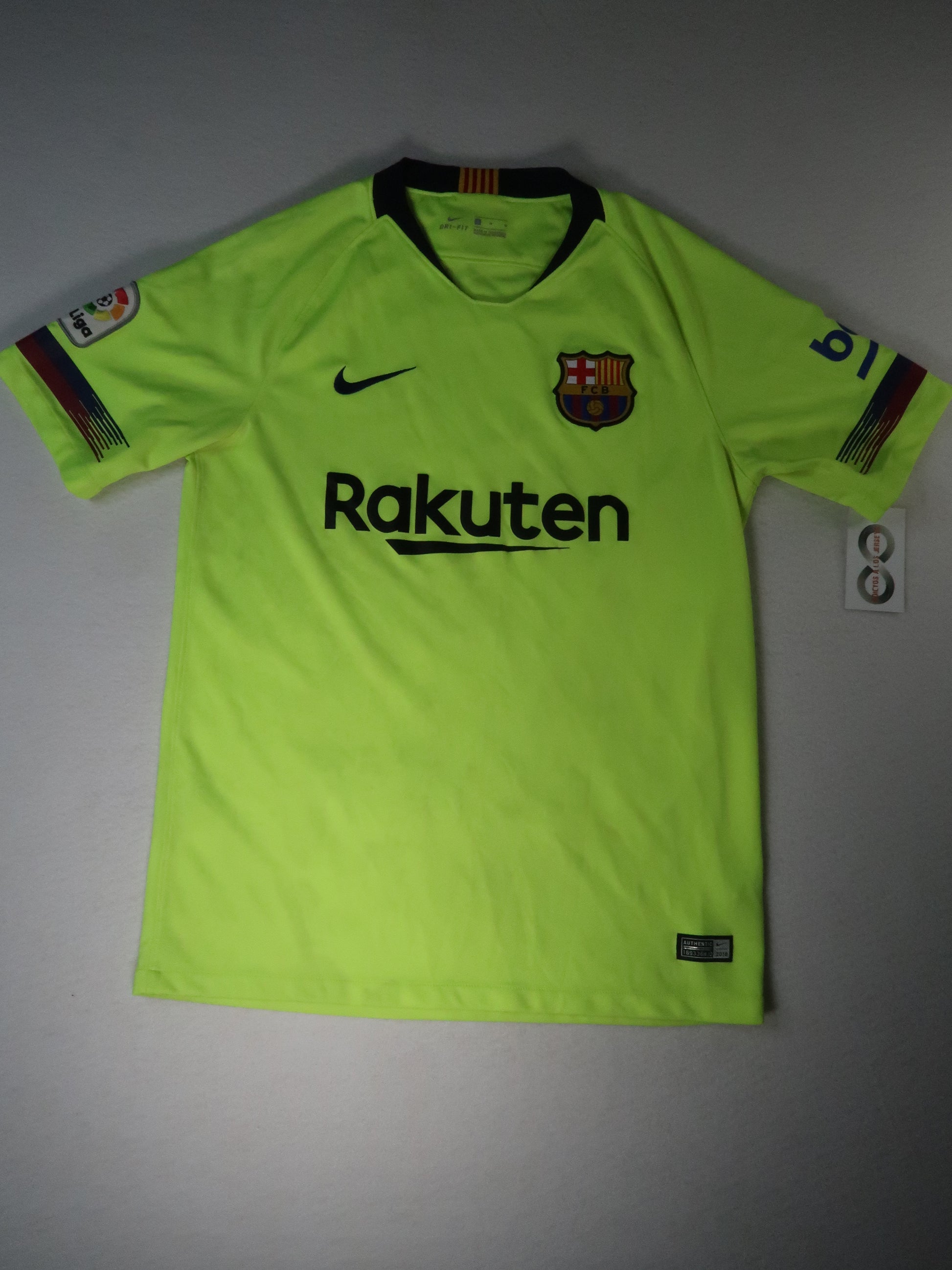 2018-19 Barcelona Away Jersey front