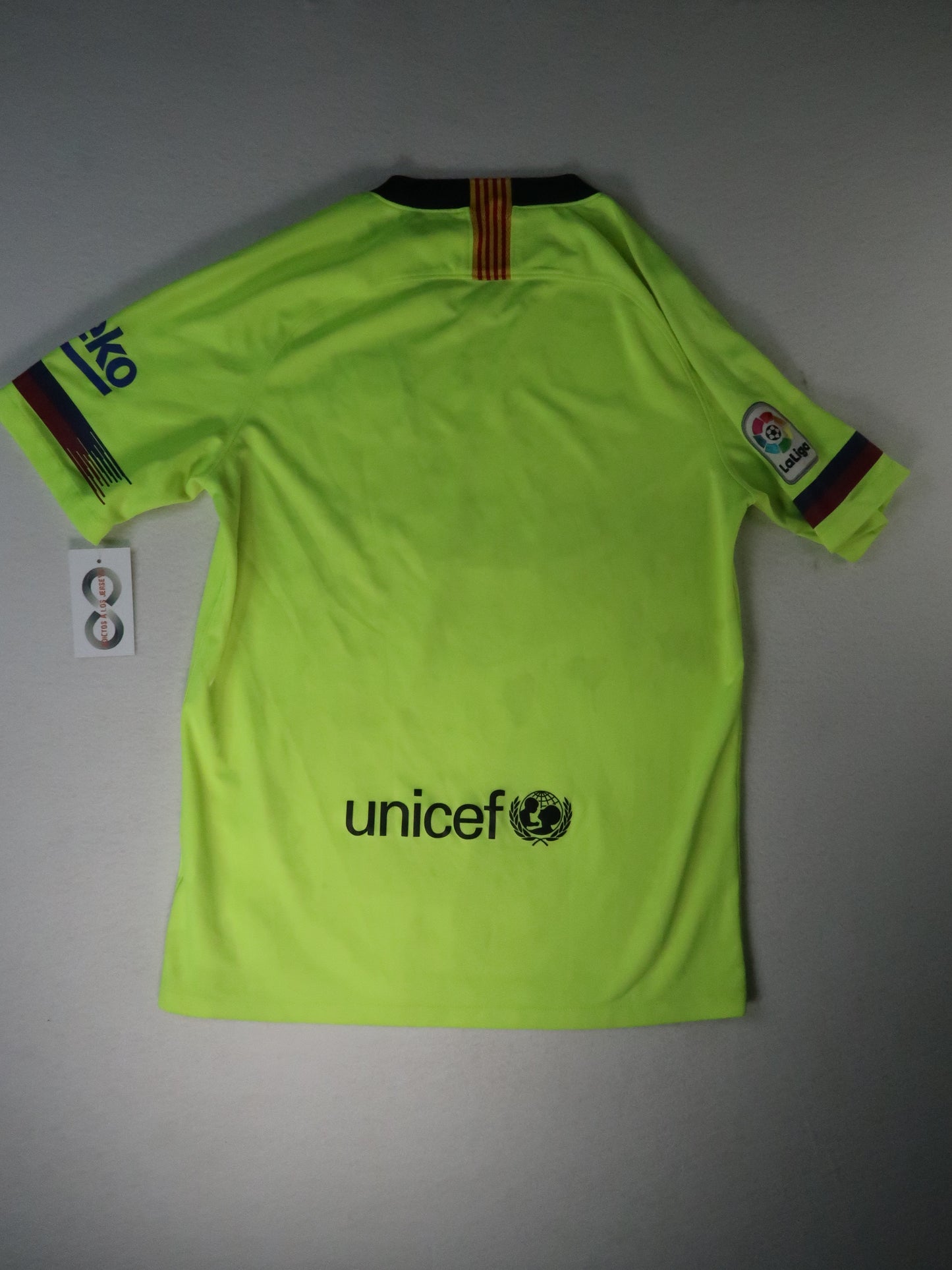 2018-19 Barcelona Away Jersey back
