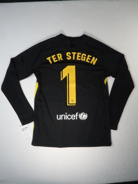 2019-20 Barcelona Ter Stegen Goalkeeper Jersey back