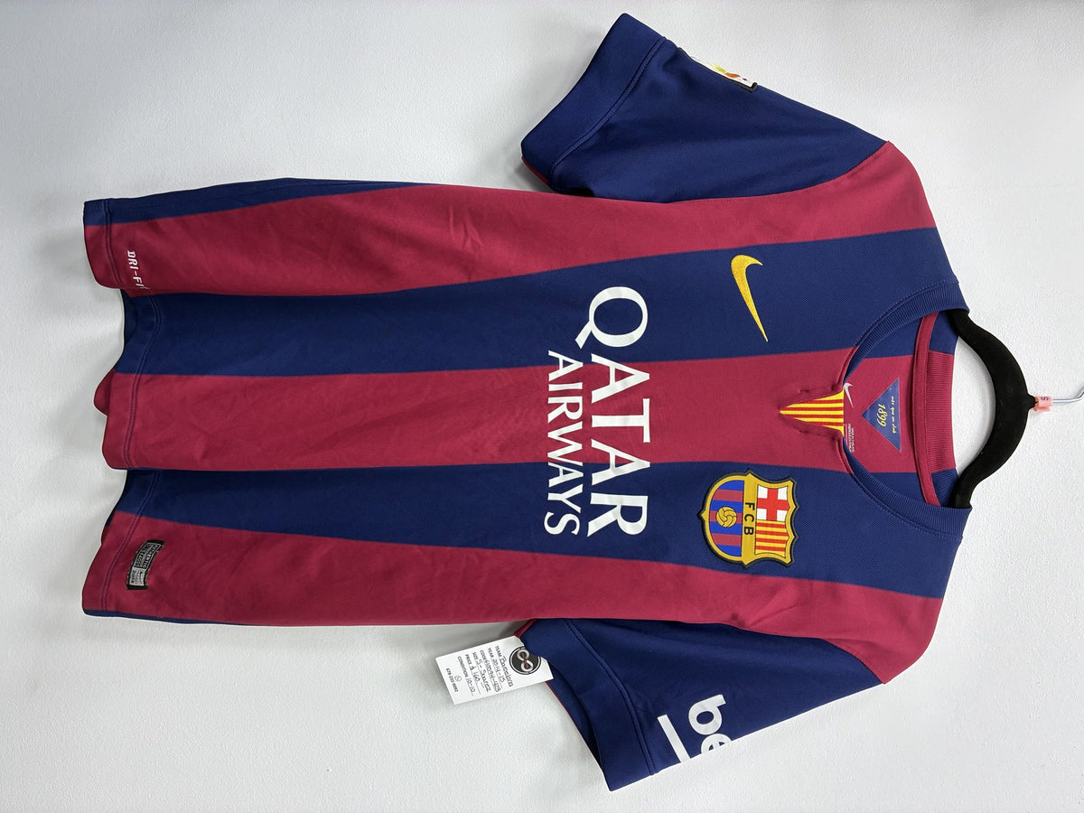 2014-15 Barcelona Home Jersey Small
