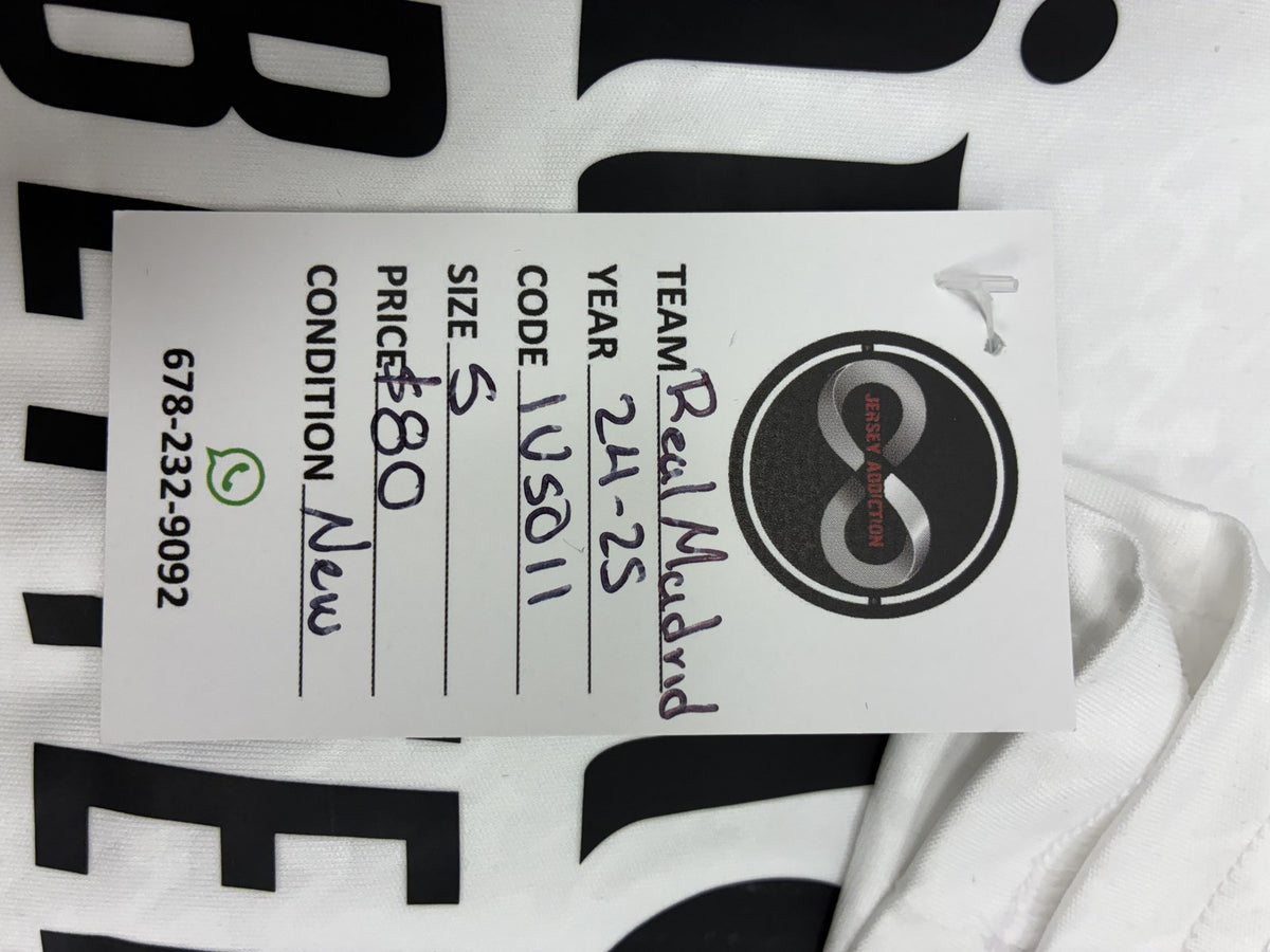 2024-25 Real Madrid Home Jersey Small