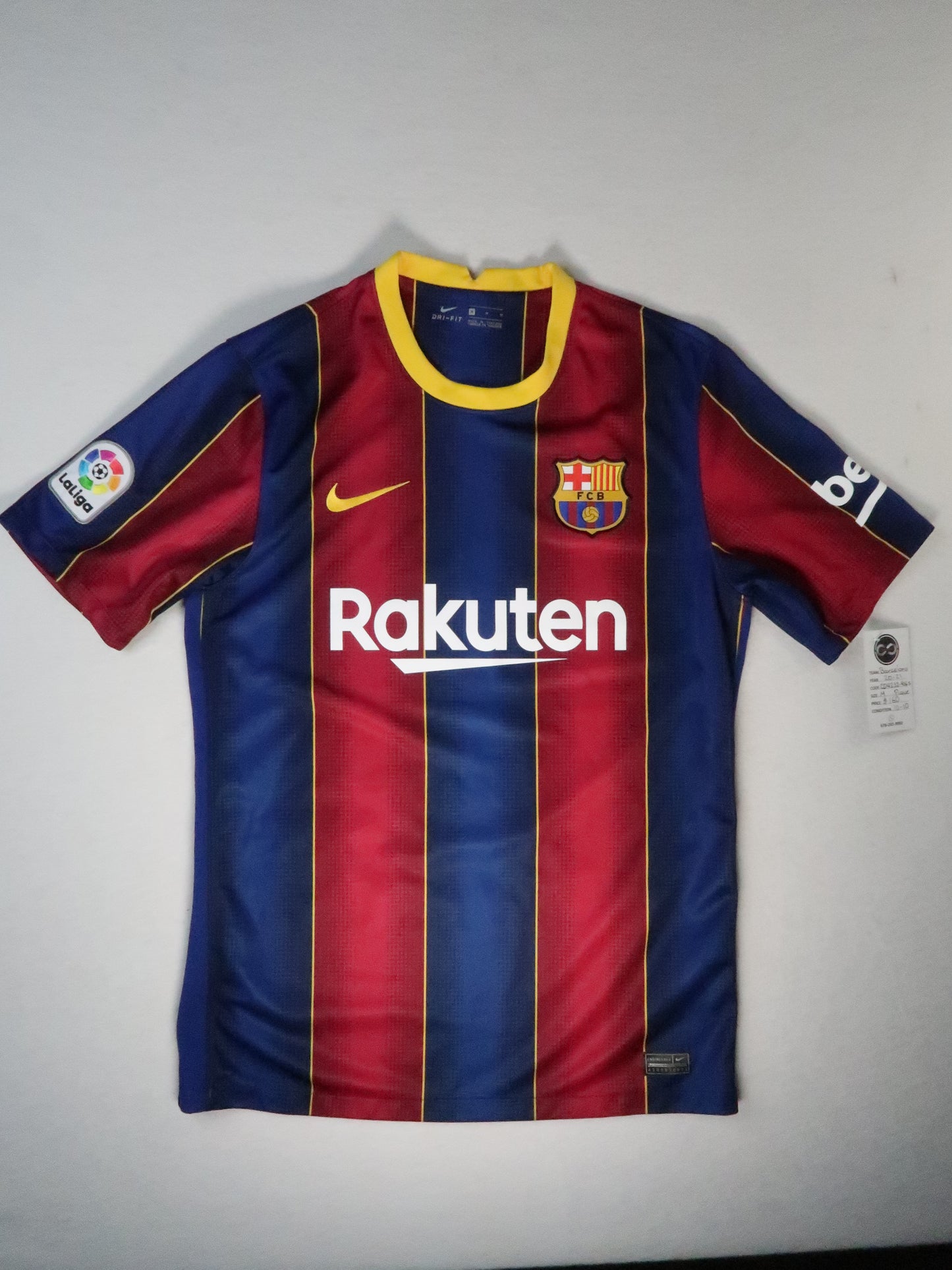 2020-21 Barcelona Pique Home Jersey front