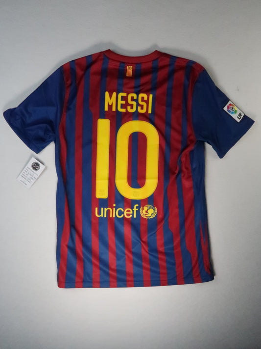 2011-12 Barcelona Messi Home Jersey back