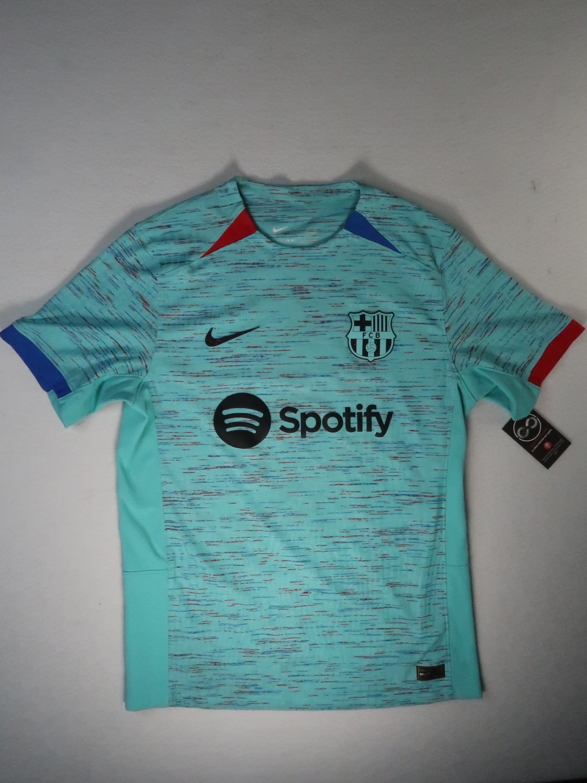 2023-24 Barcelona Player Version Third Jersey front