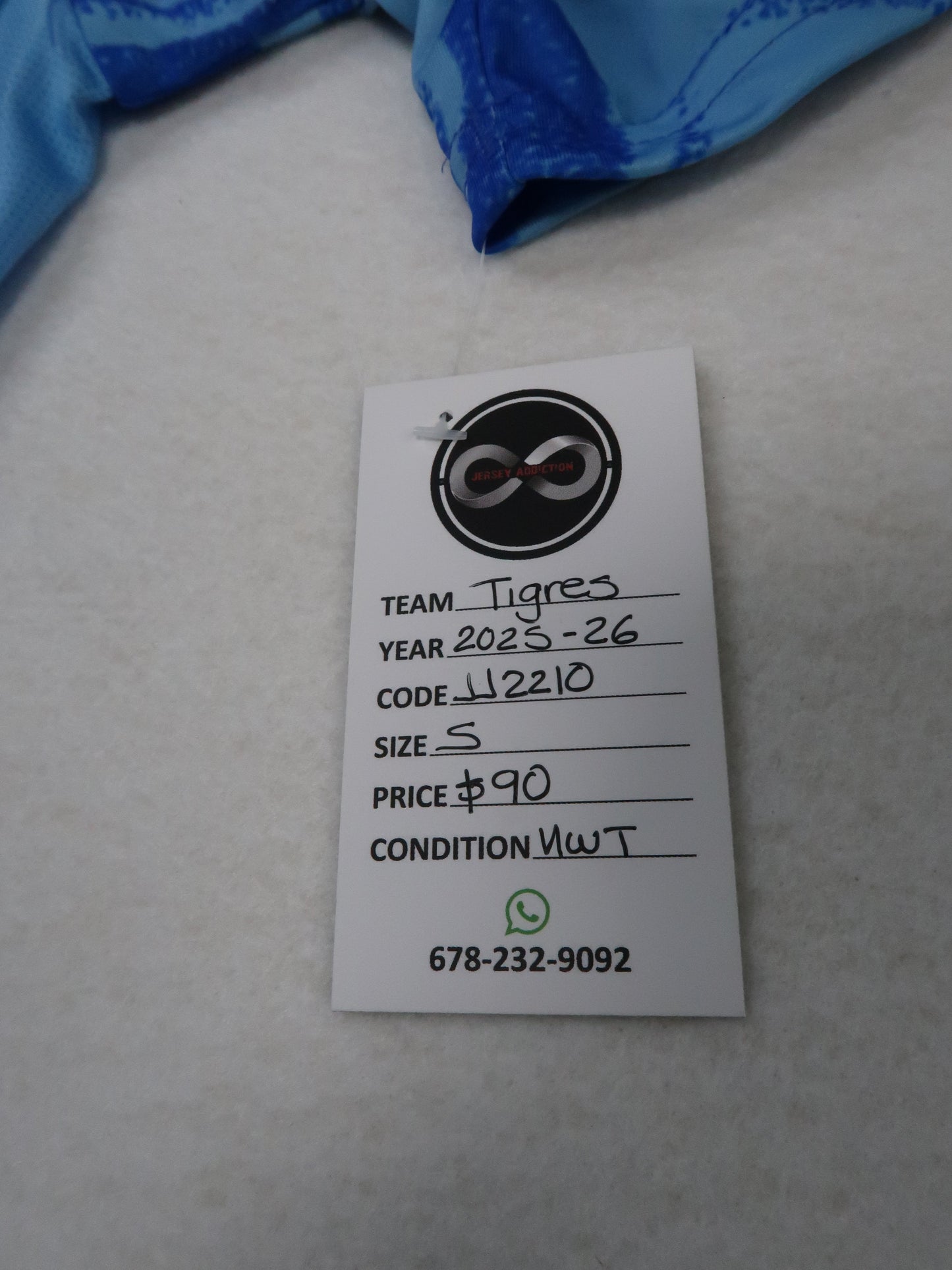 2015-16 Barcelona Neymar Jr Third Jersey tag