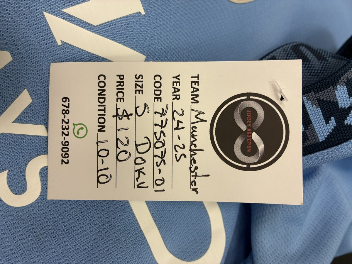 2024-25 Manchester City Home Jersey Small