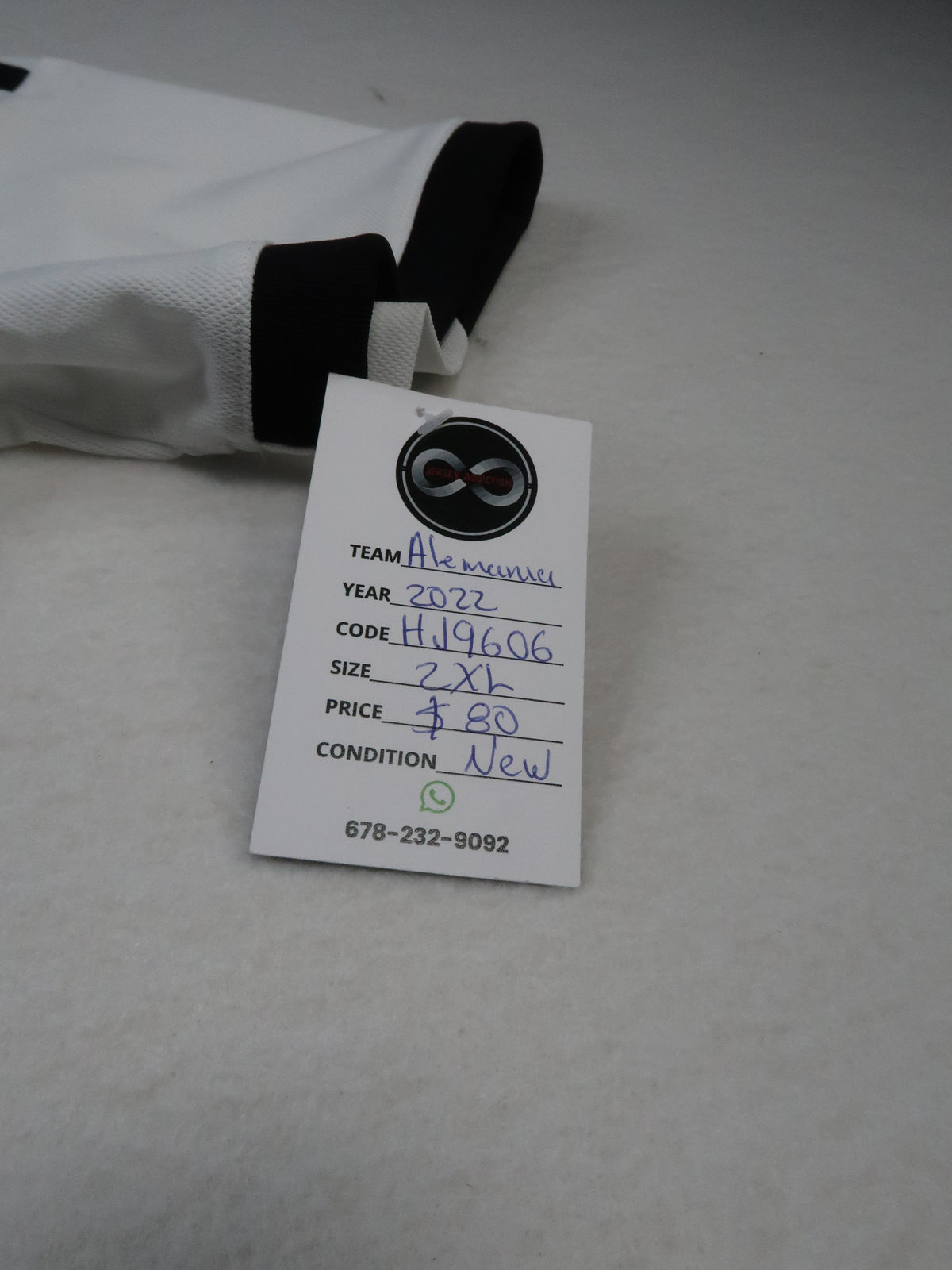 2022 Germany Home Jersey tag