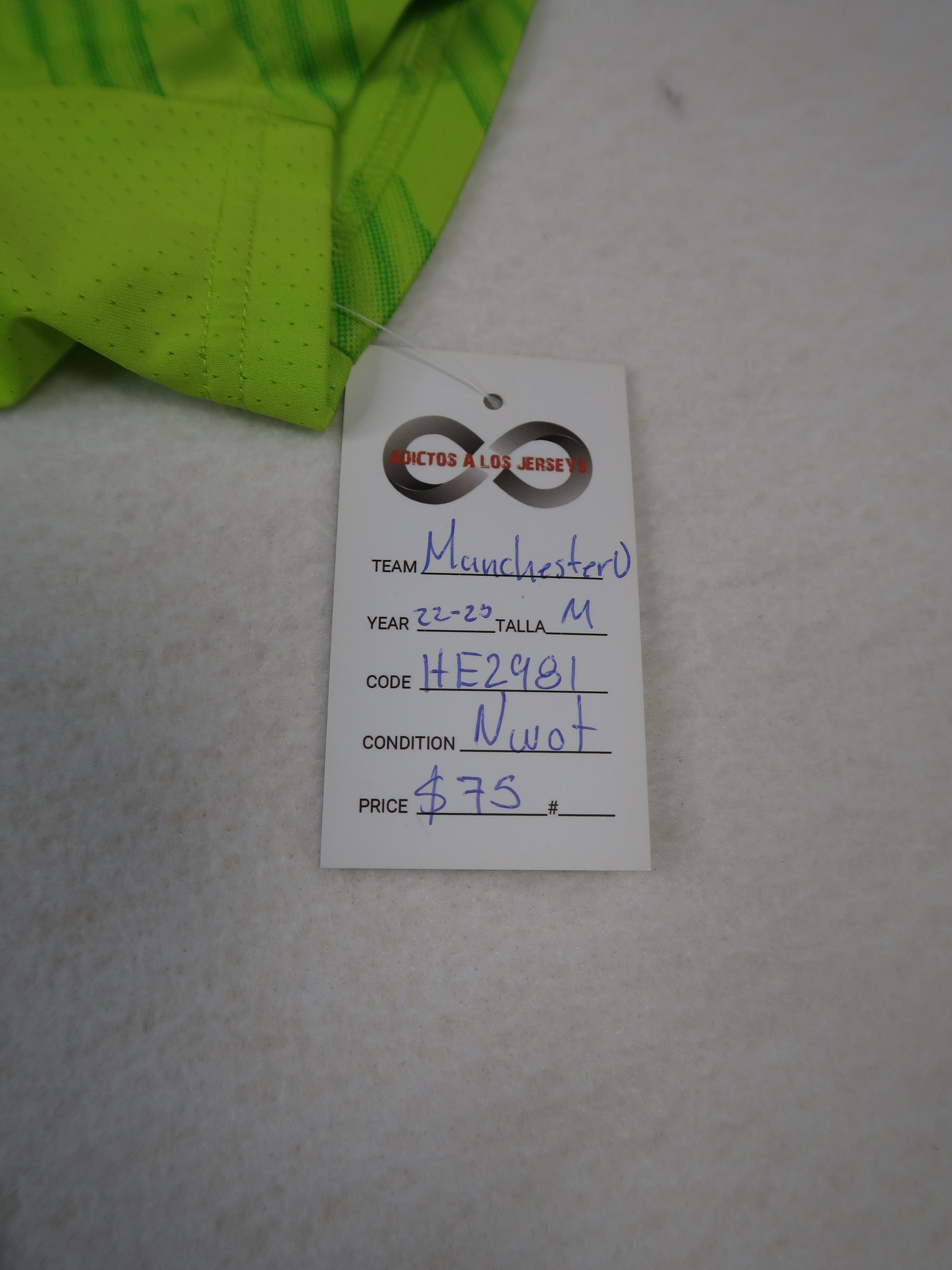 Jersey tag