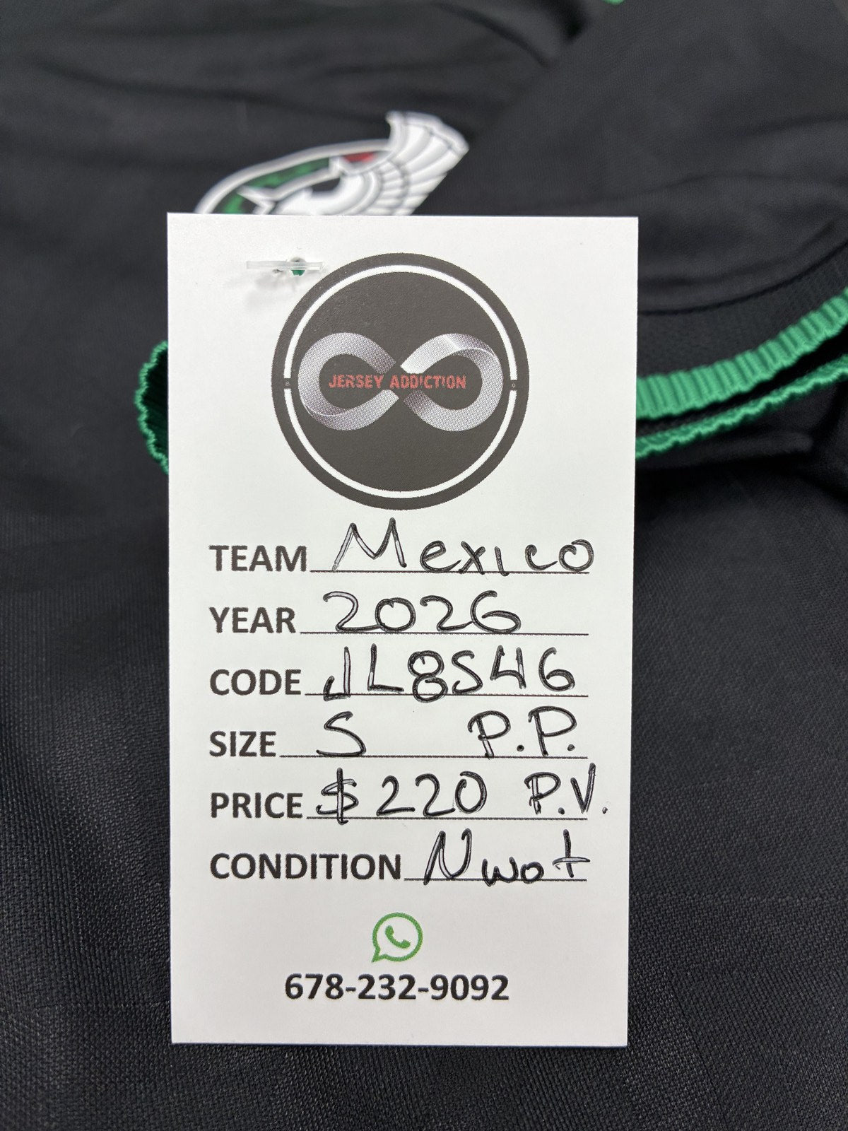 2026 Mexico Special Edition Jersey Small