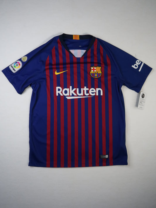 Barcelona home jersey front