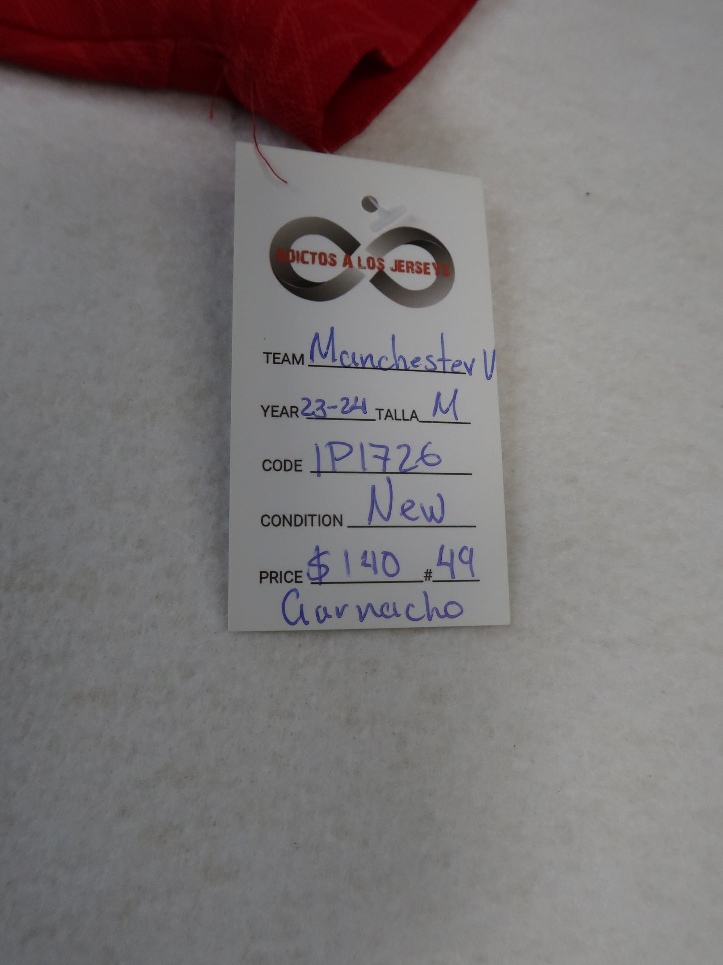 Jersey tag