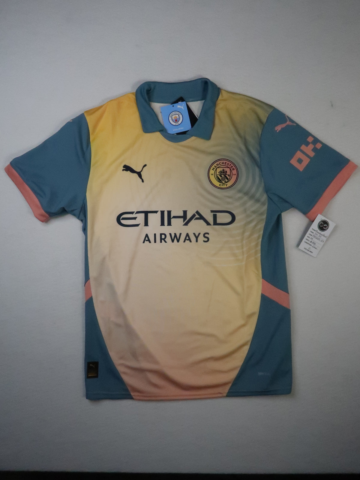 Manchester City away jersey front