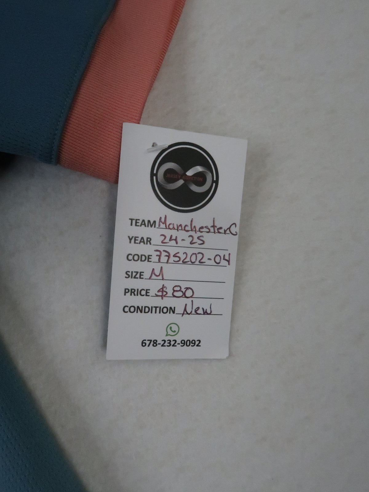 Jersey tag