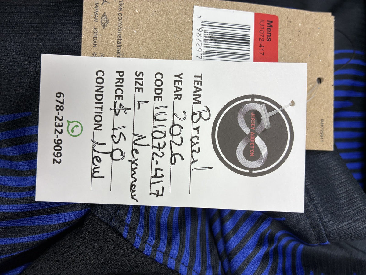 2026 Brazil Away Jersey Large