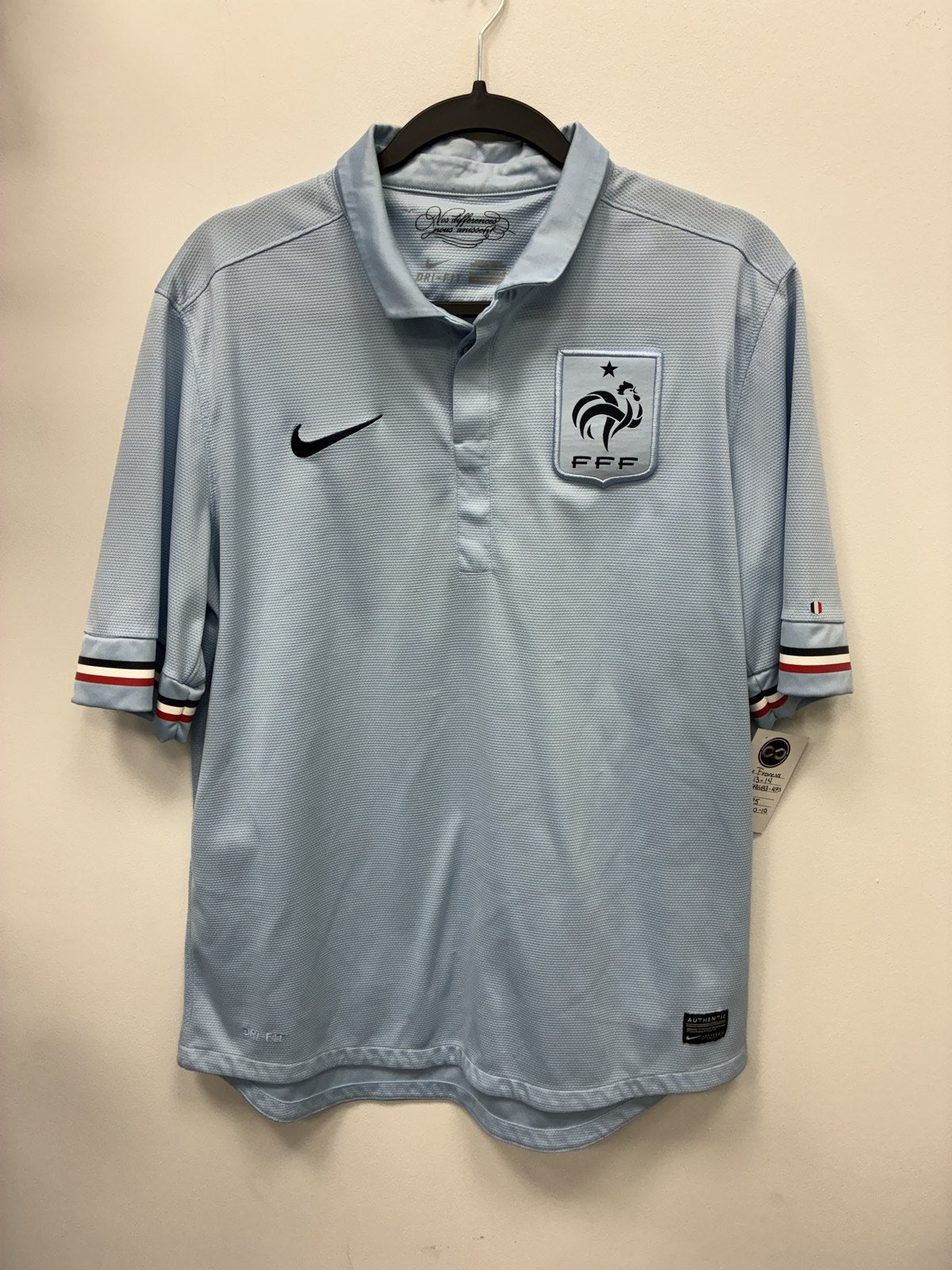 2013-14 France Away Jersey Large