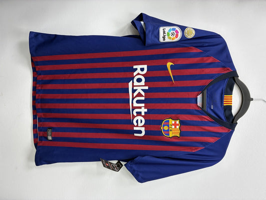 2018-19 Barcelona Home Jersey Large
