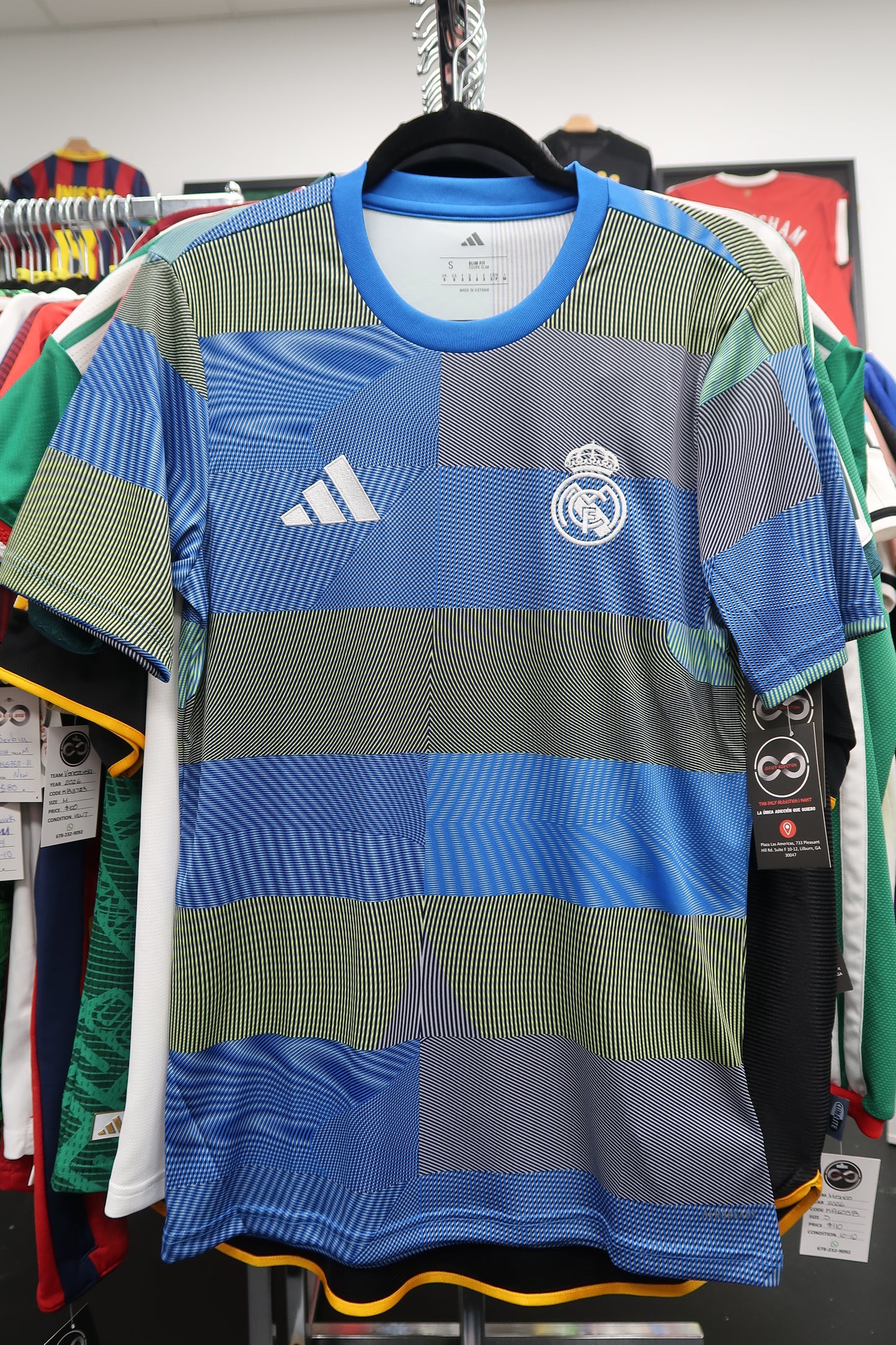 2025-26 Real Madrid Training Jersey front