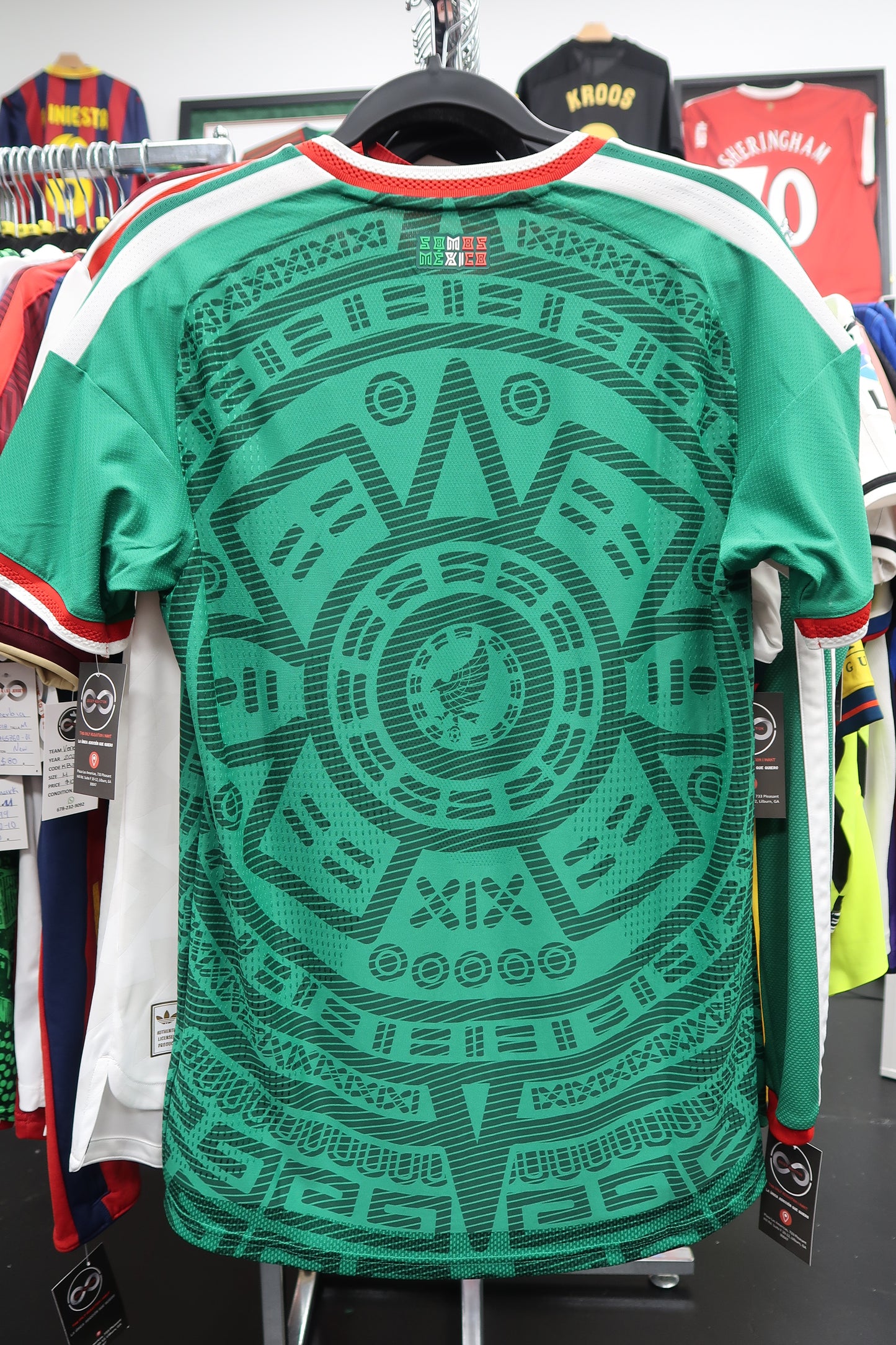 2026 Mexico Long Sleeve Home Jersey / Small / New