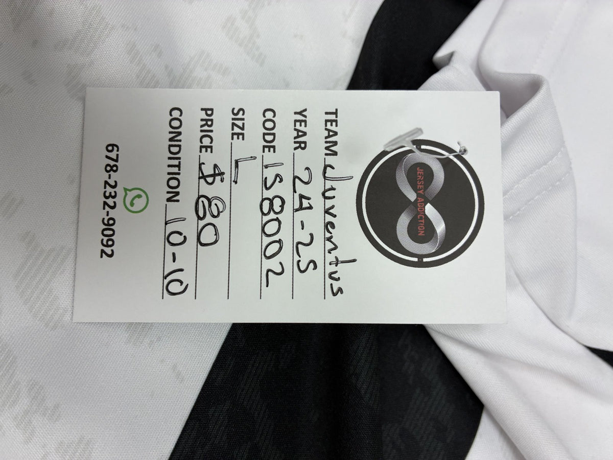 2024-25 Juventus Home Jersey Large