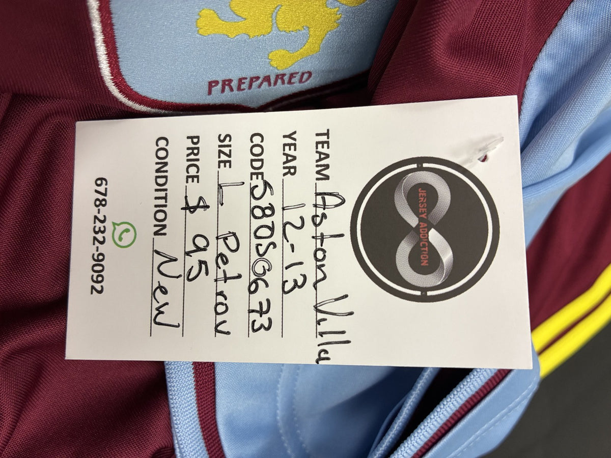 2012-13 Aston Villa Home Jersey Large