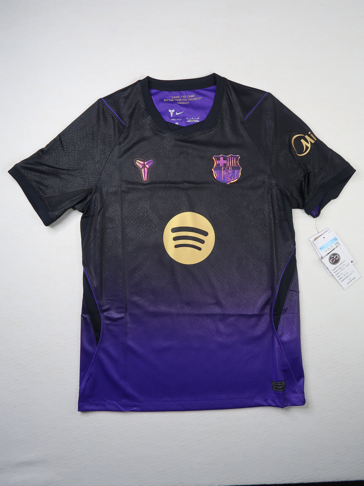 2026-27 Barcelona Kobe Bryant Jersey front