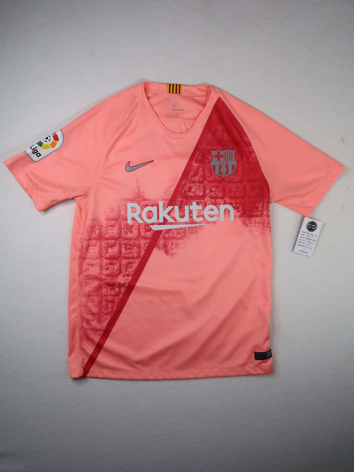 2018-19 Barcelona Messi Away Jersey front