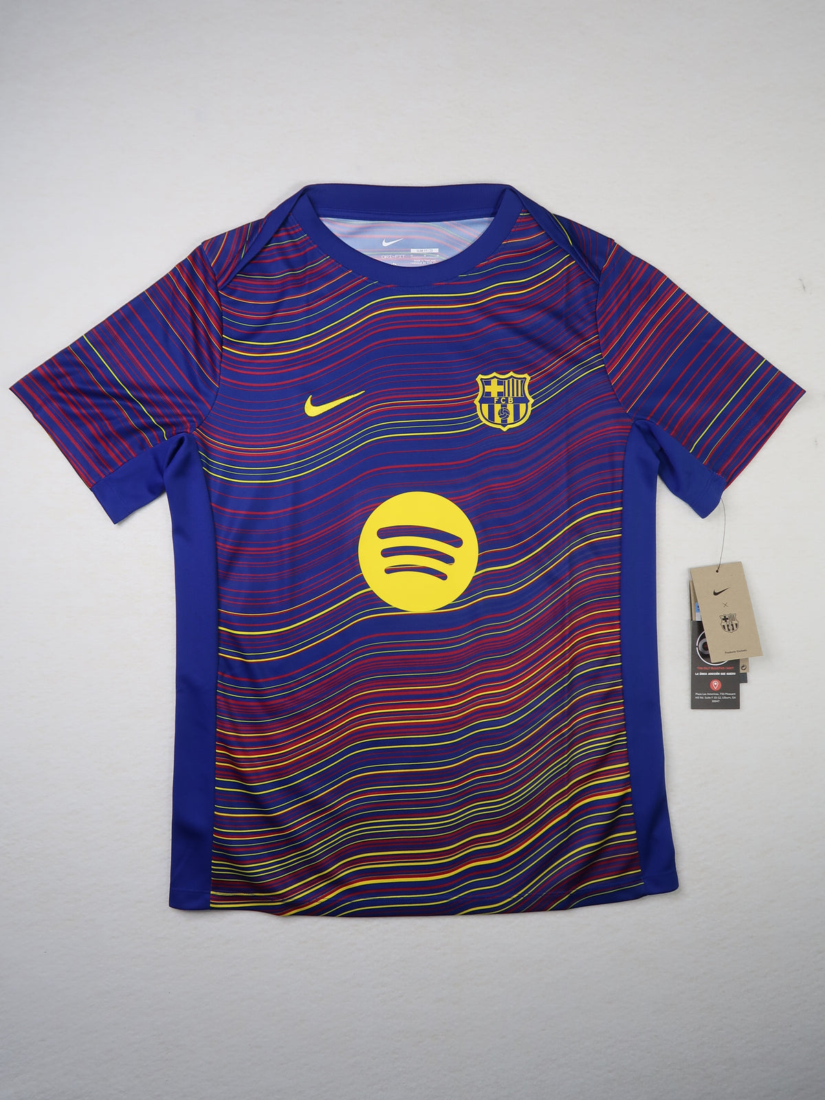 2025-26 Barcelona Spotify Pre-Match Jersey front