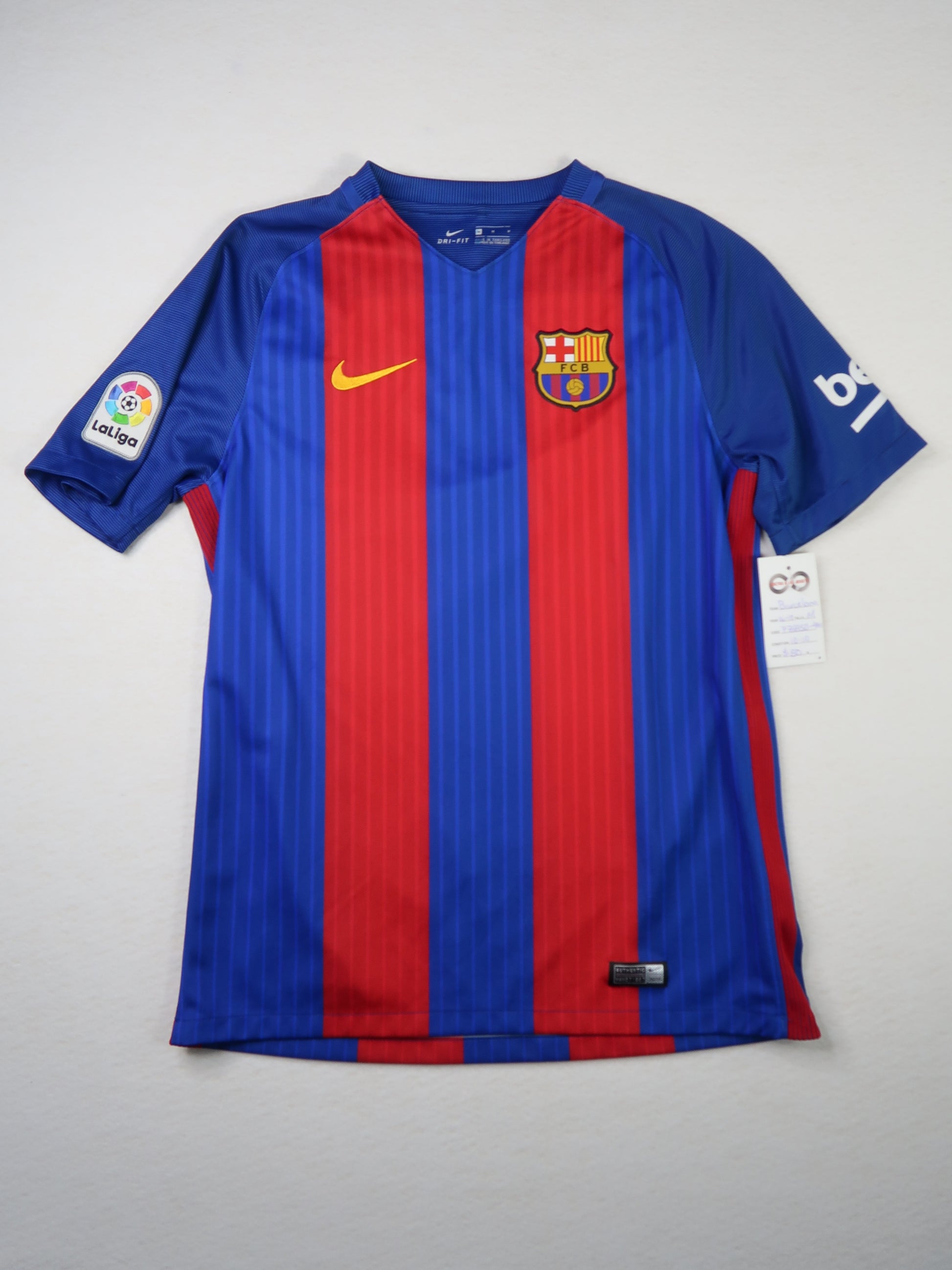 2016-17 Barcelona Home Jersey front