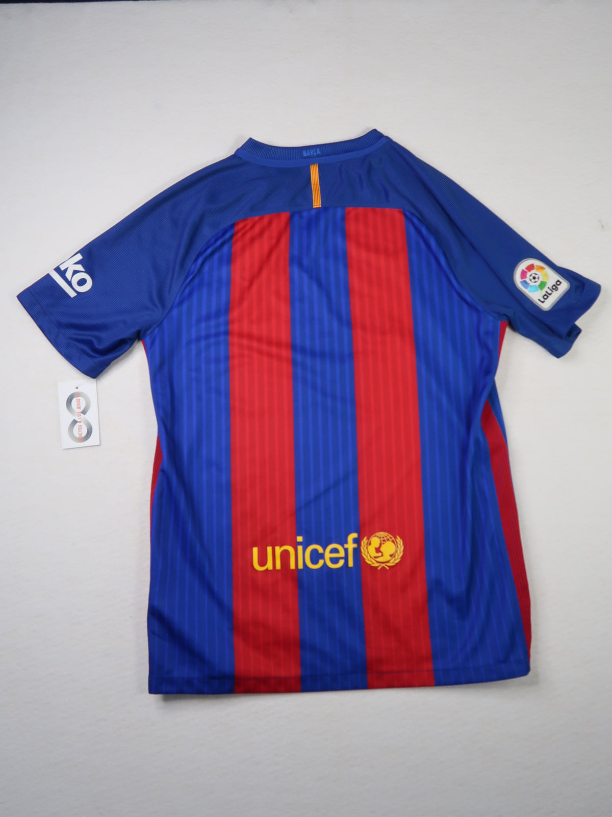 2016-17 Barcelona Home Jersey back